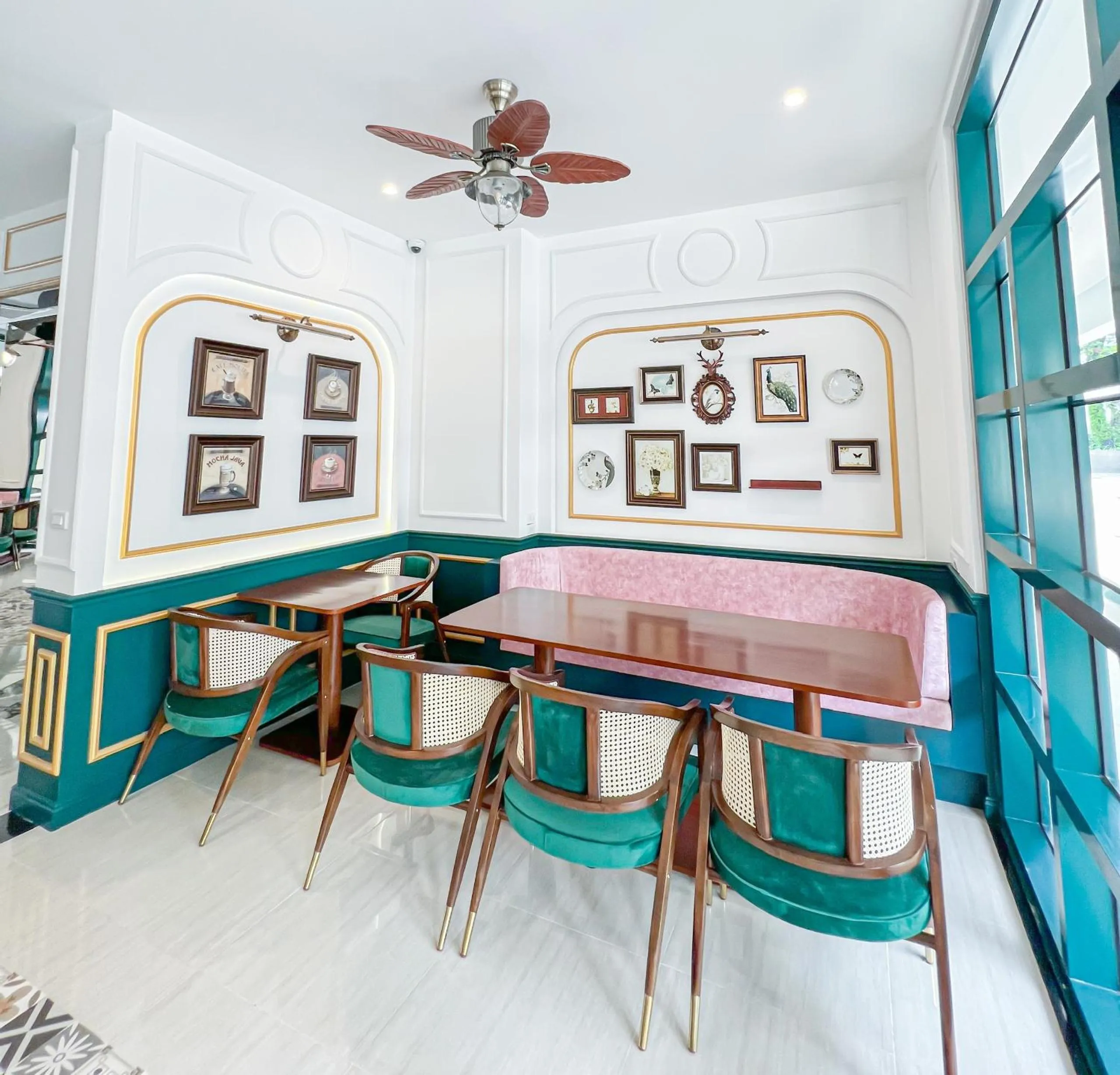 Seating area in Kaira Boutique Hotel