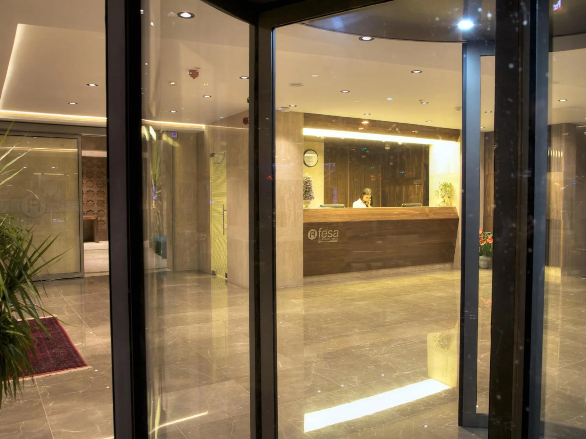 Lobby or reception in Fesa Business Hotel