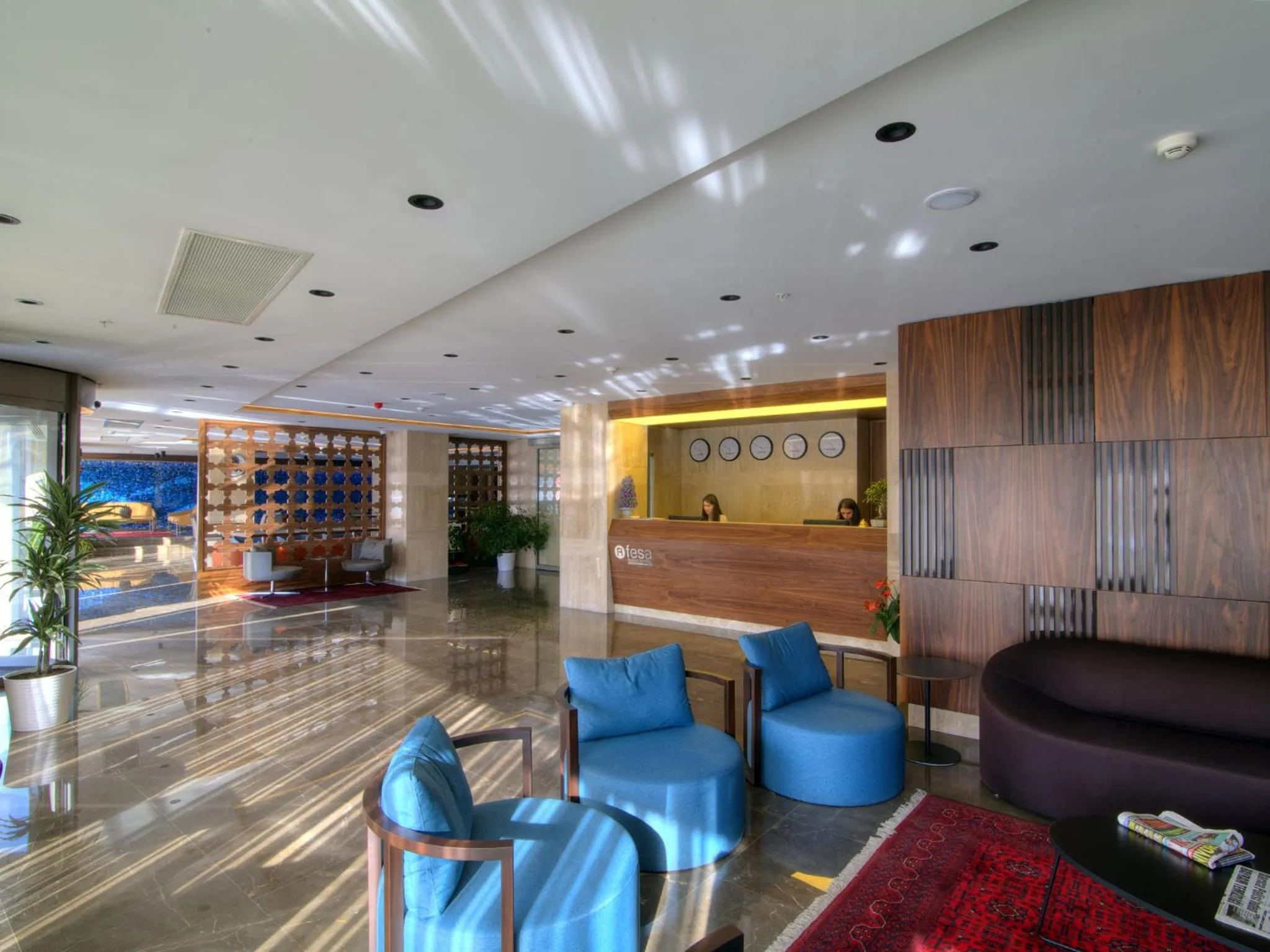 Lobby or reception in Fesa Business Hotel
