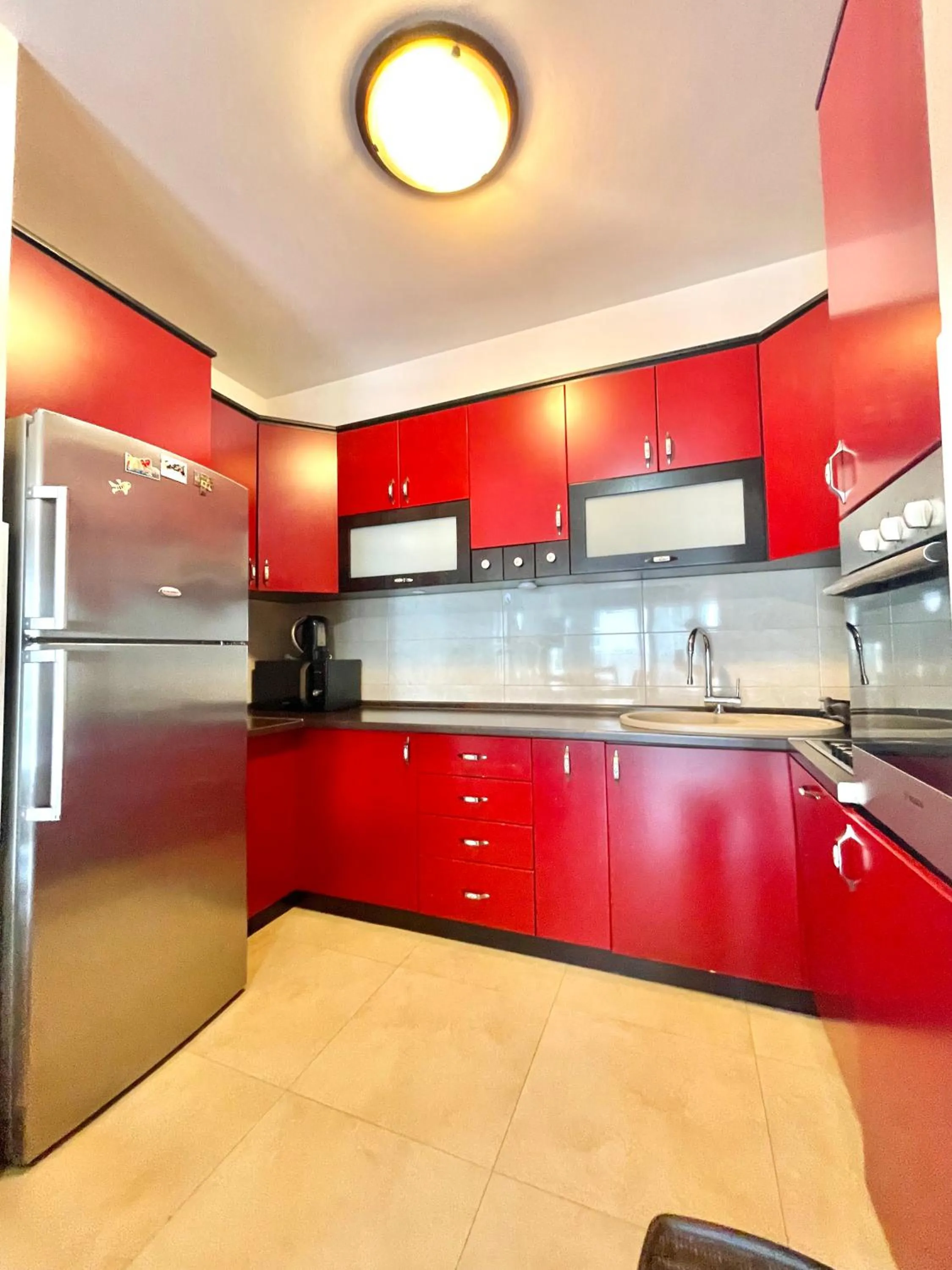 Kitchen or kitchenette in Comfort Apartments Aleksic