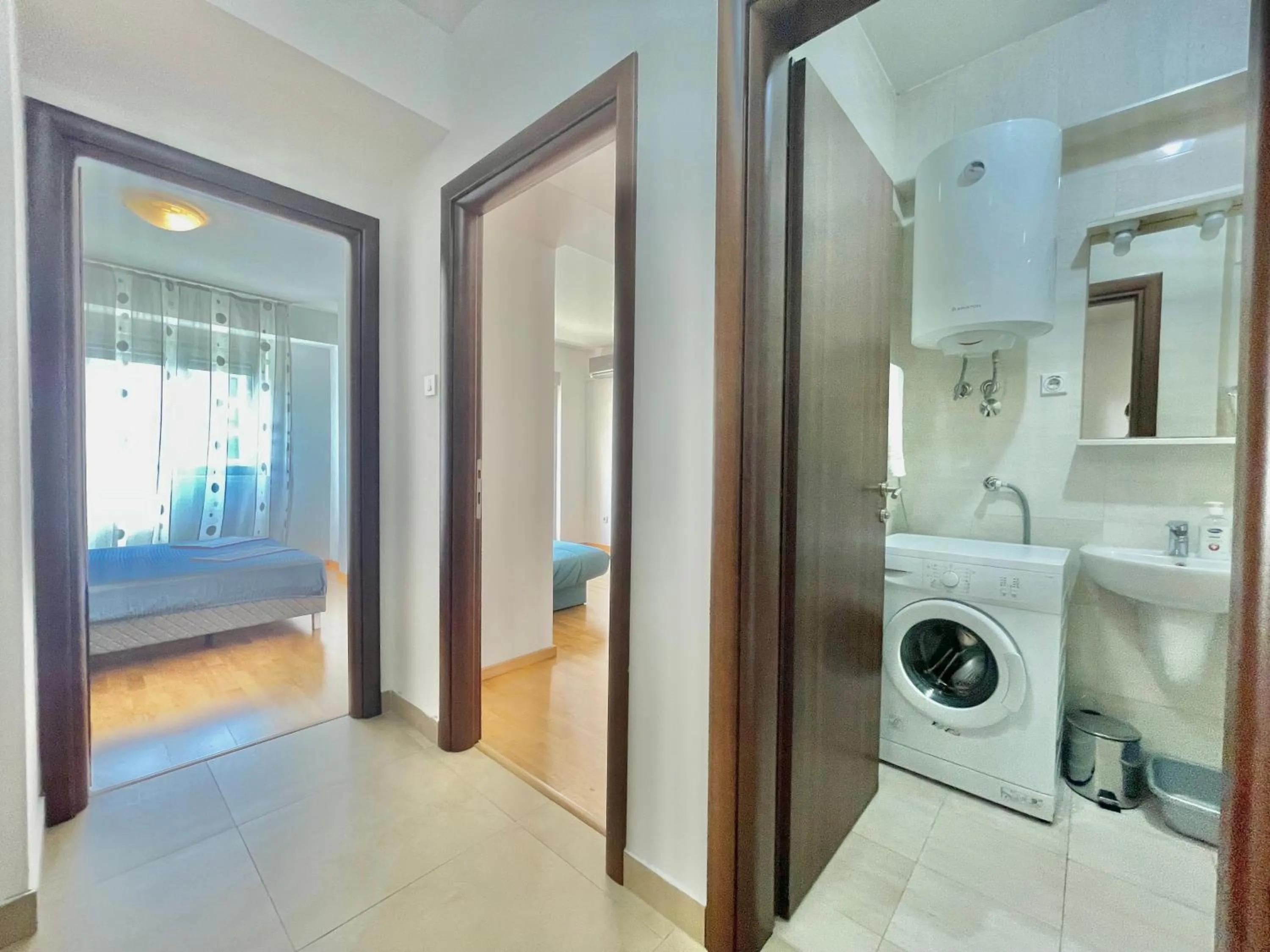 Bed in Comfort Apartments Aleksic