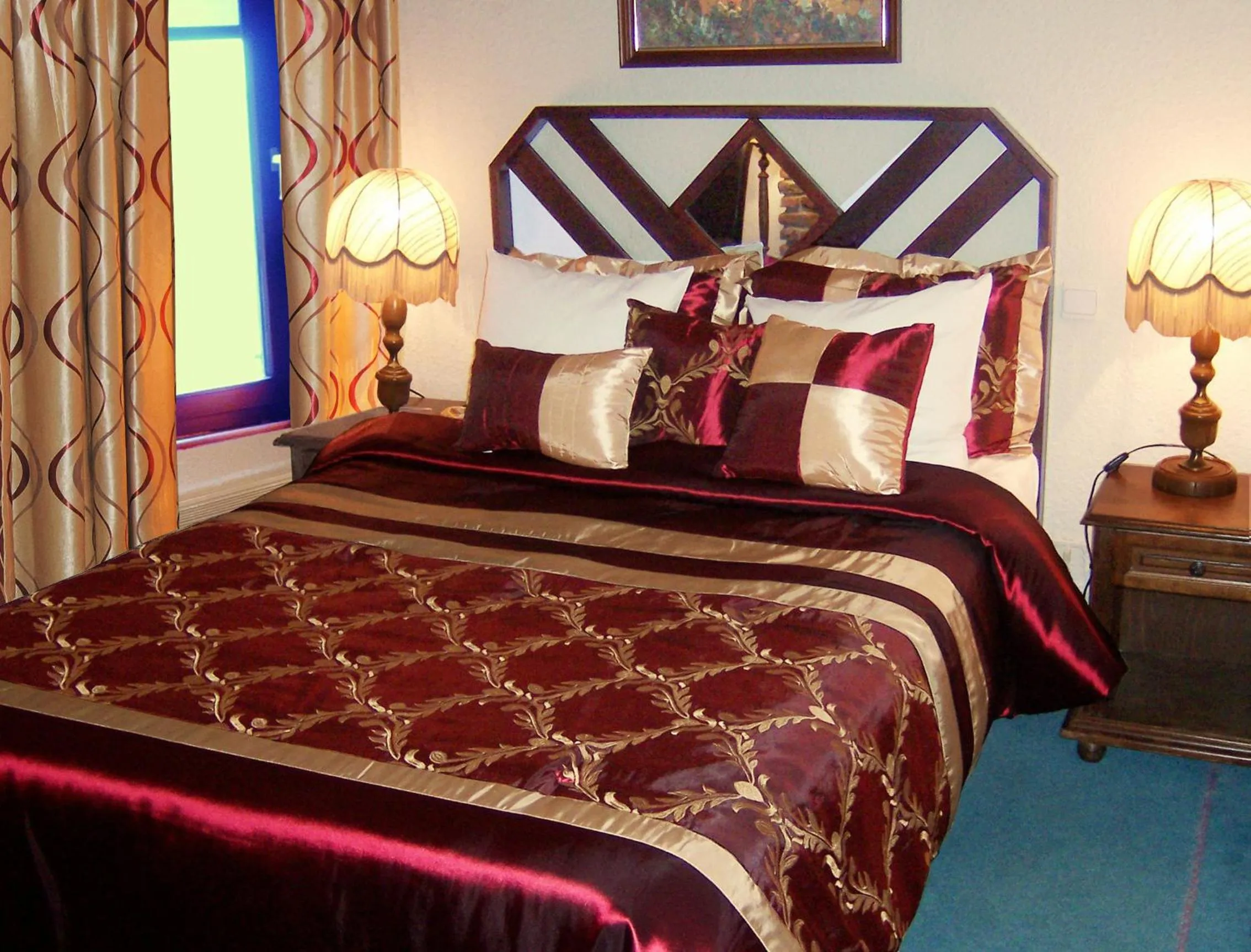 Bedroom in Hotel Restaurant Cristal