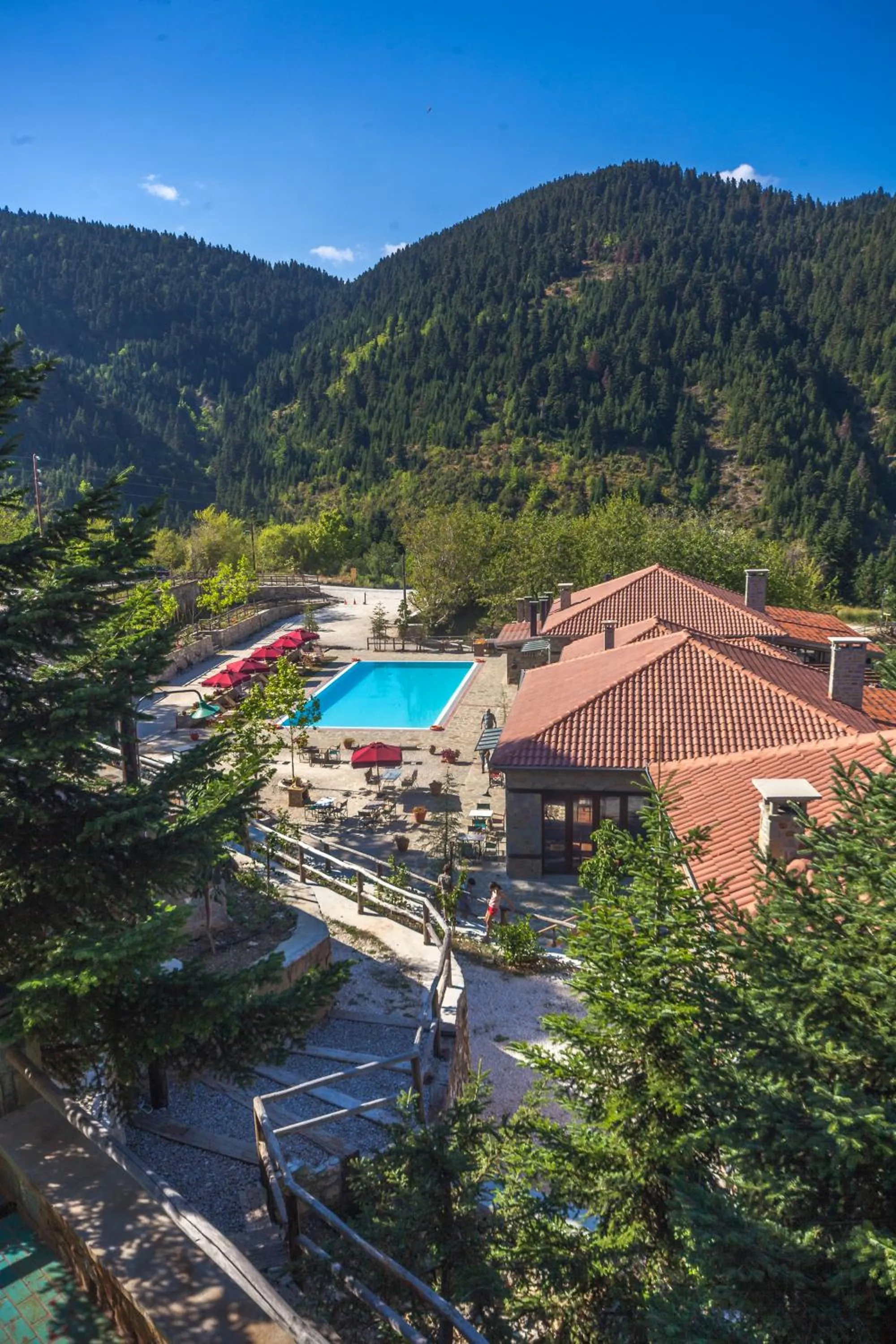 Facade/entrance in Montanema Handmade Village