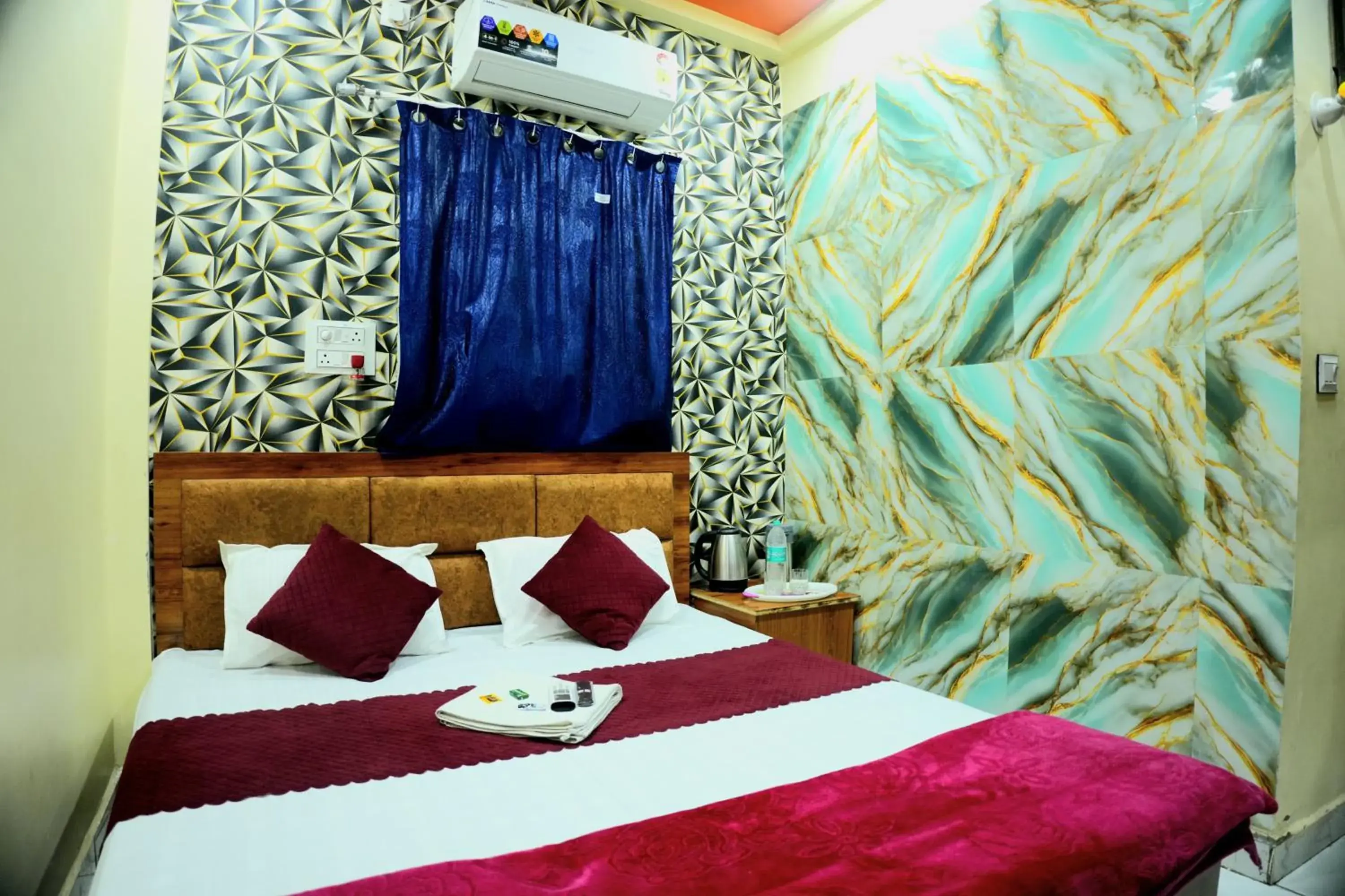 Bed in Hotel Ganraj Bed in Hotel Ganraj