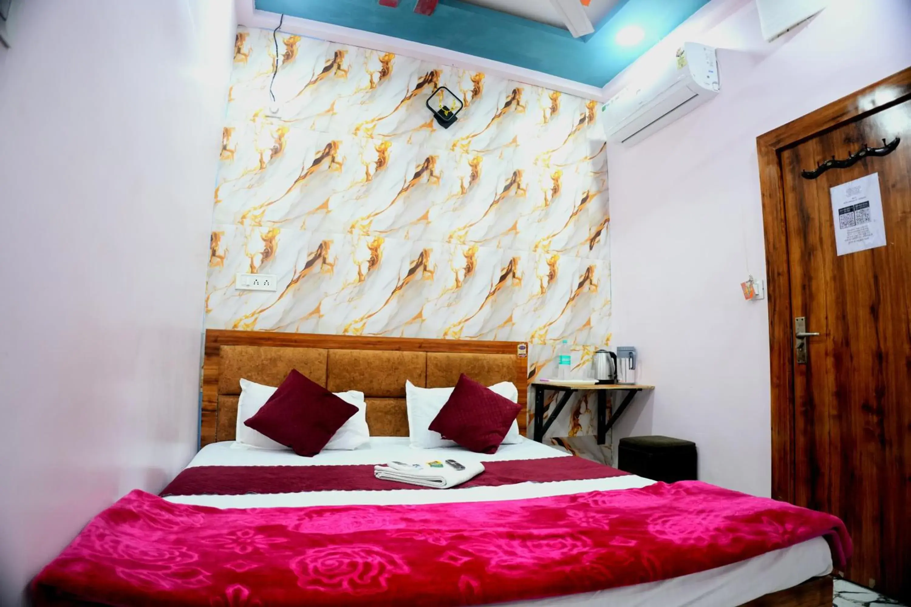 Bed in Hotel Ganraj Bed in Hotel Ganraj