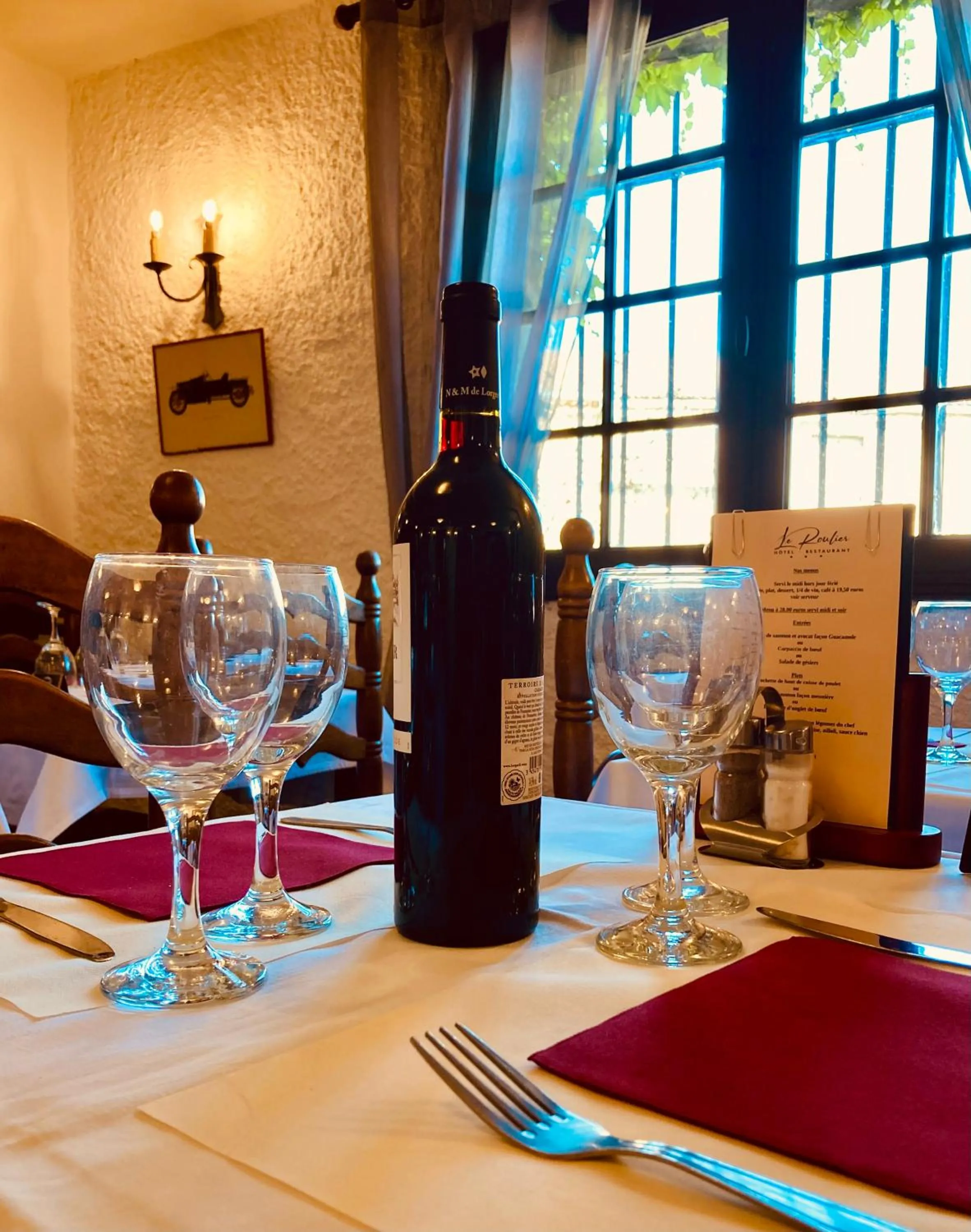 Restaurant/places to eat in Logis Hôtel Restaurant Le Top du Roulier