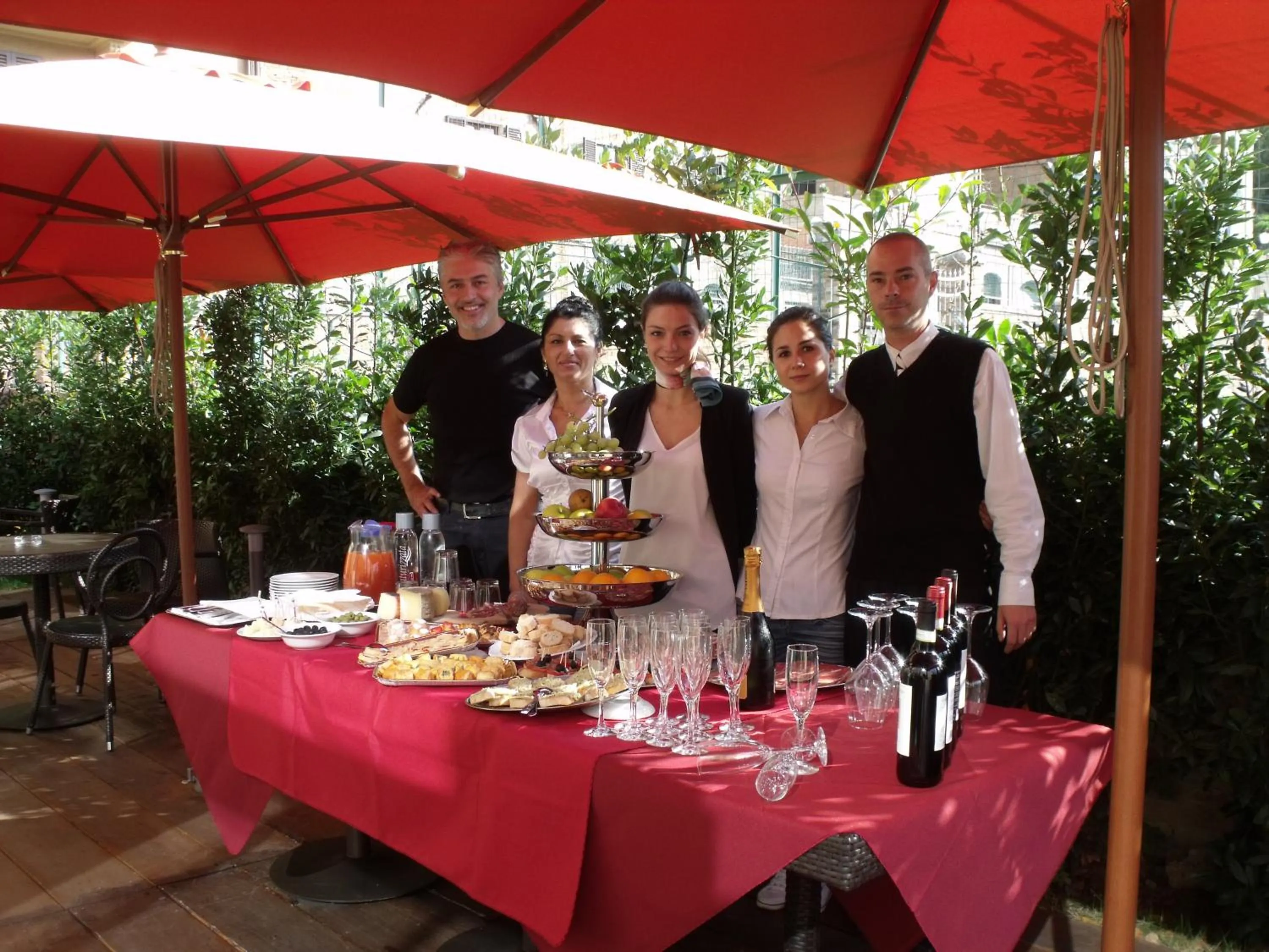Staff in Villa del Sole Siena