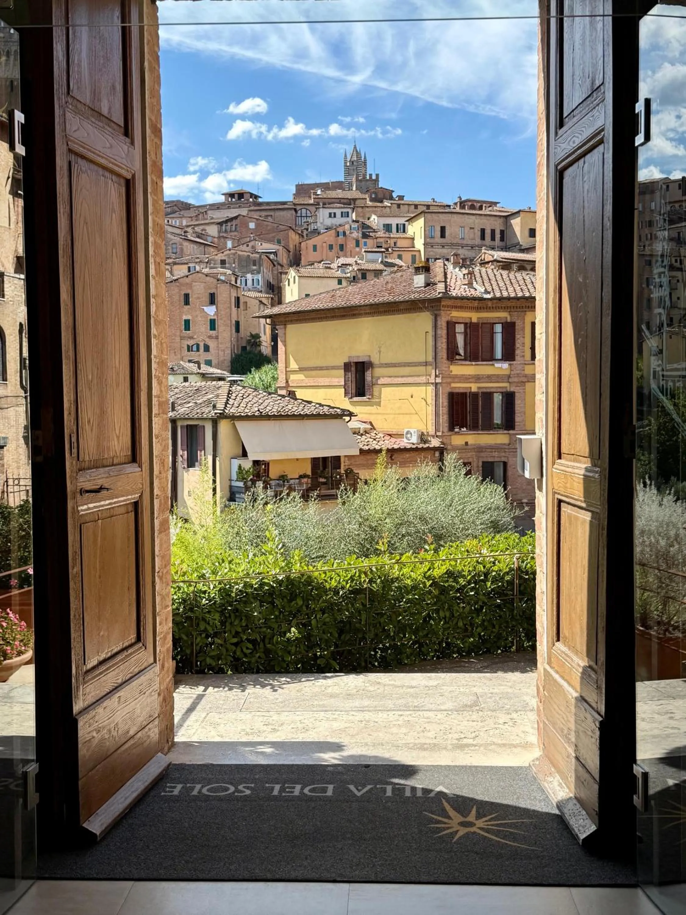View (from property/room) in Villa del Sole Siena