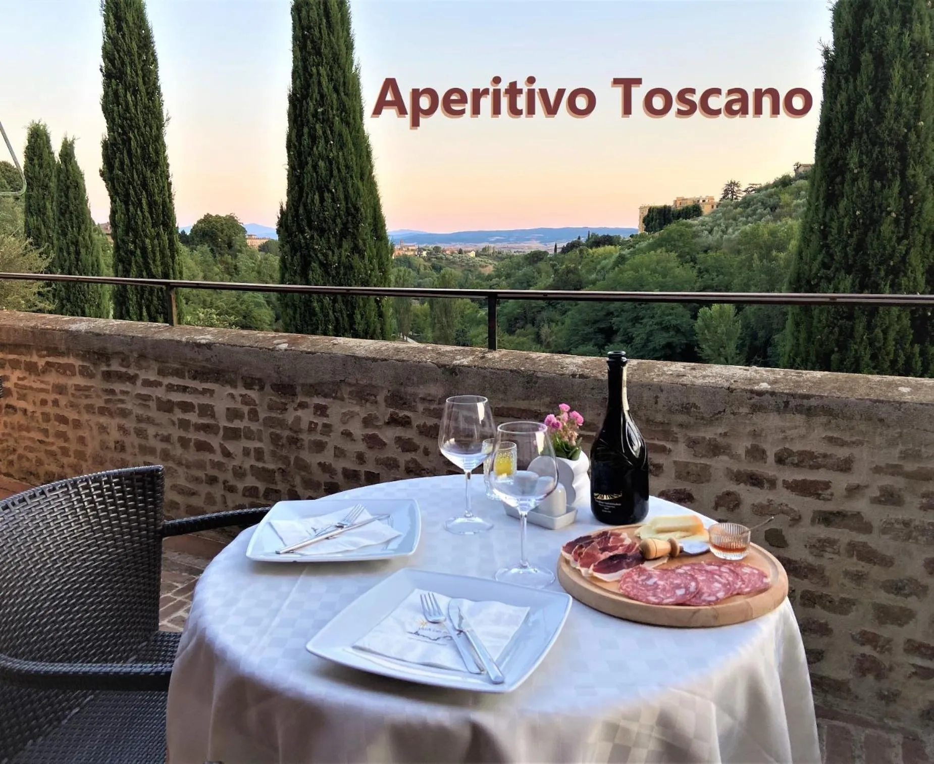 Restaurant/places to eat in Villa del Sole Siena