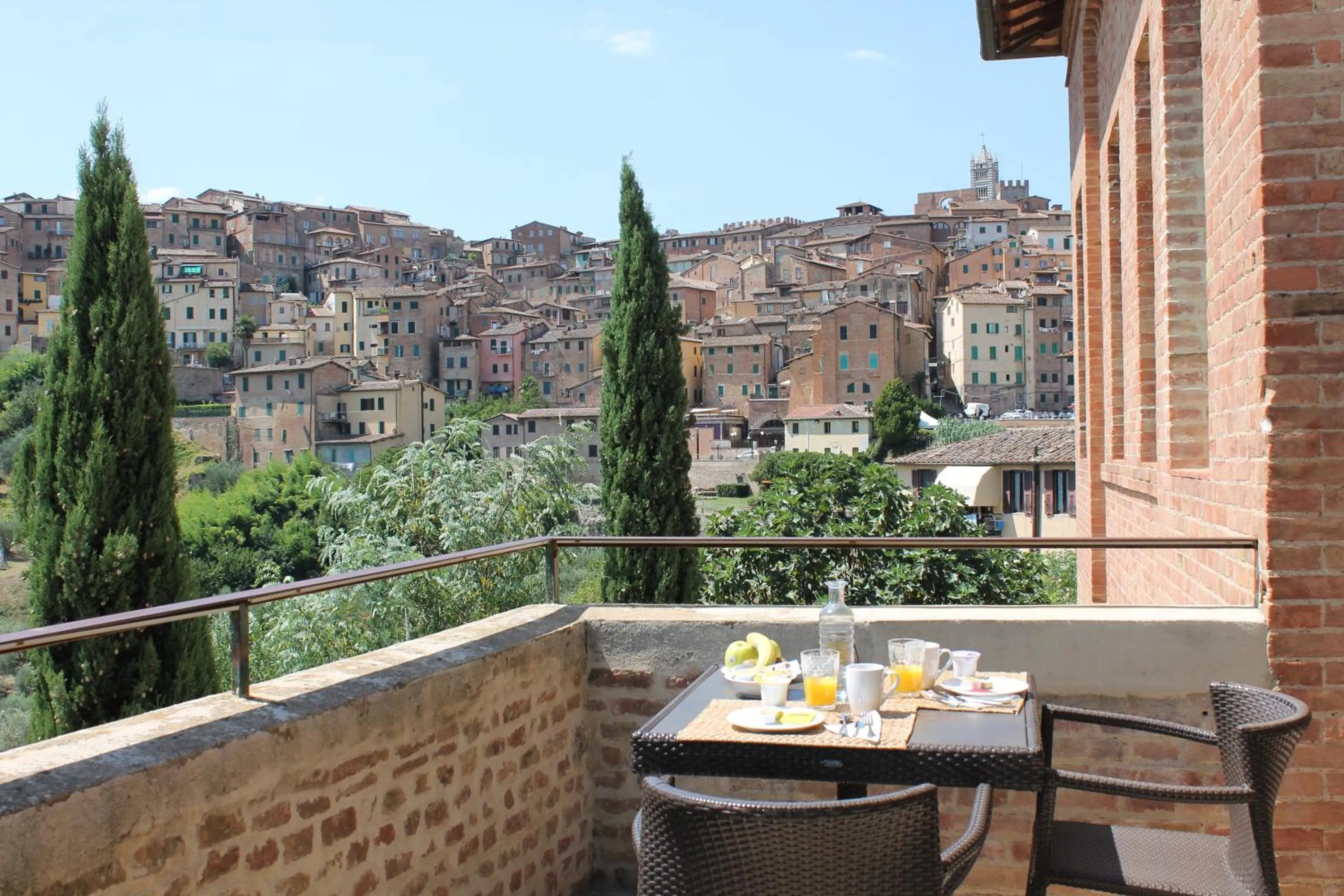 Restaurant/places to eat in Villa del Sole Siena