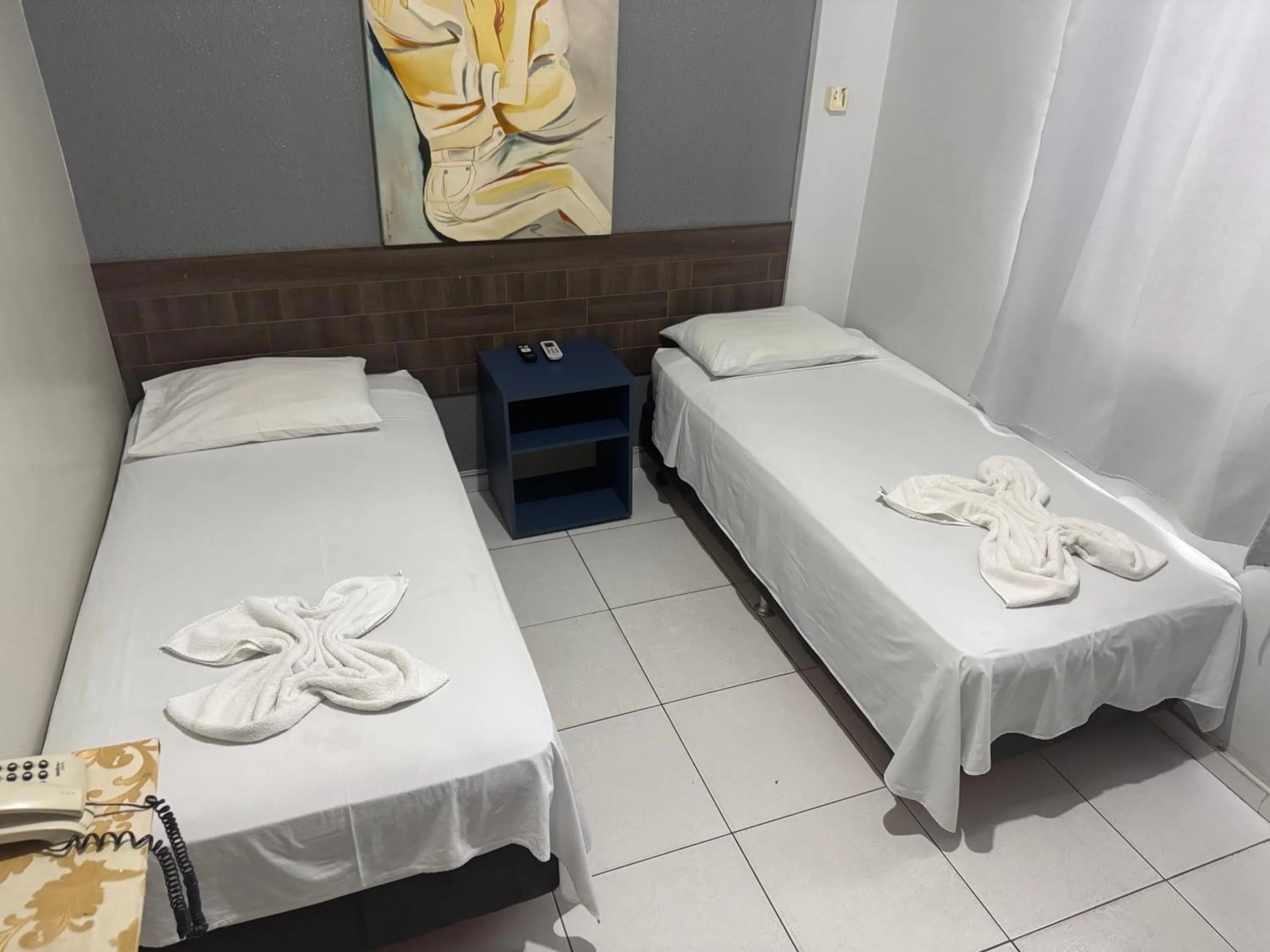 Bed in Barrudada Palace Hotel-Boa Vista