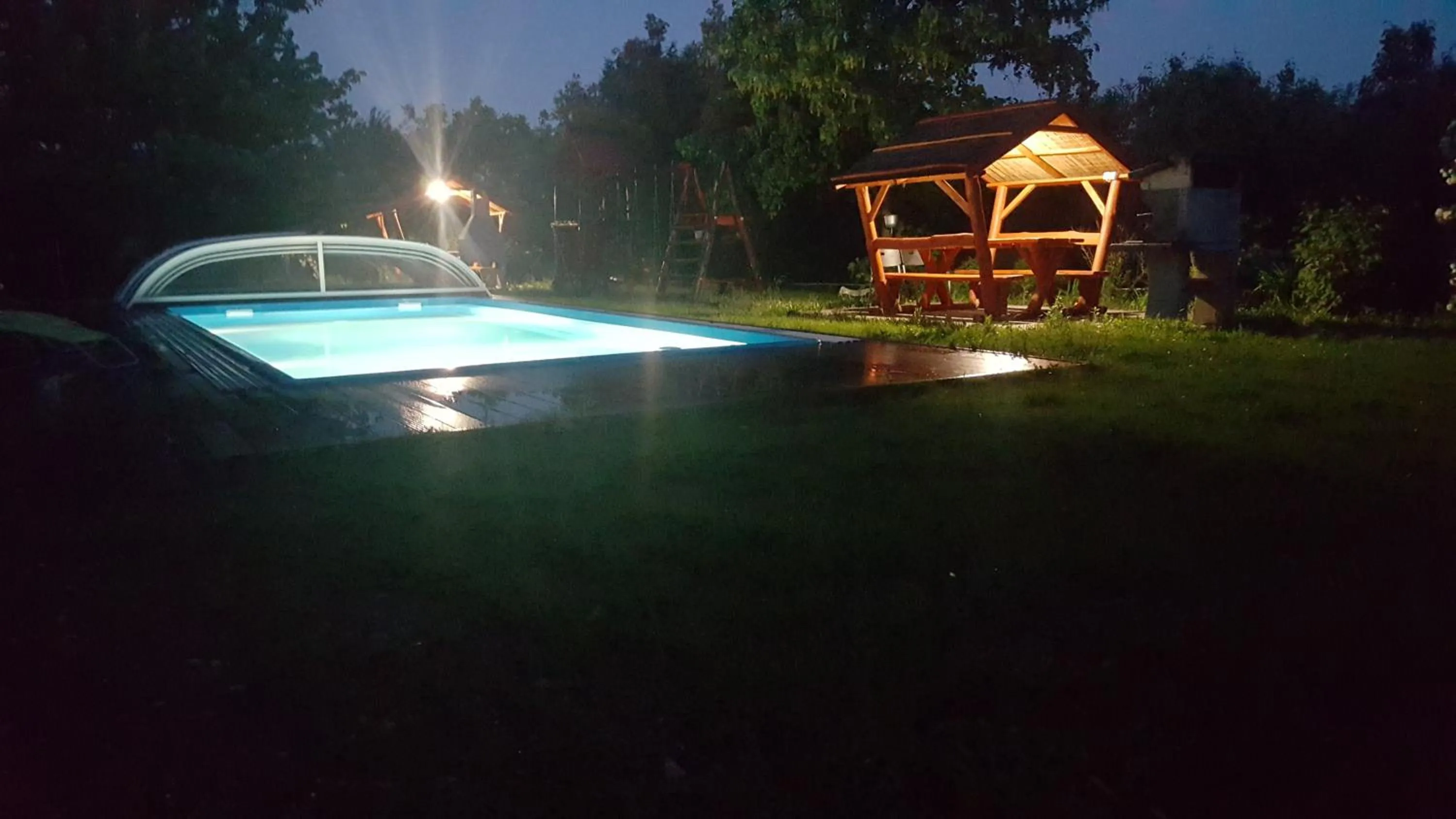 Pool view in Arina Villa