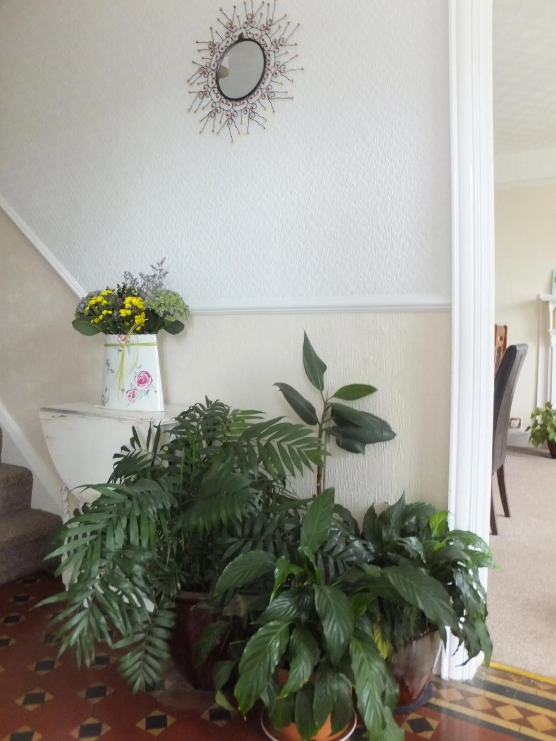 Decorative detail in Sea Jade Guest House