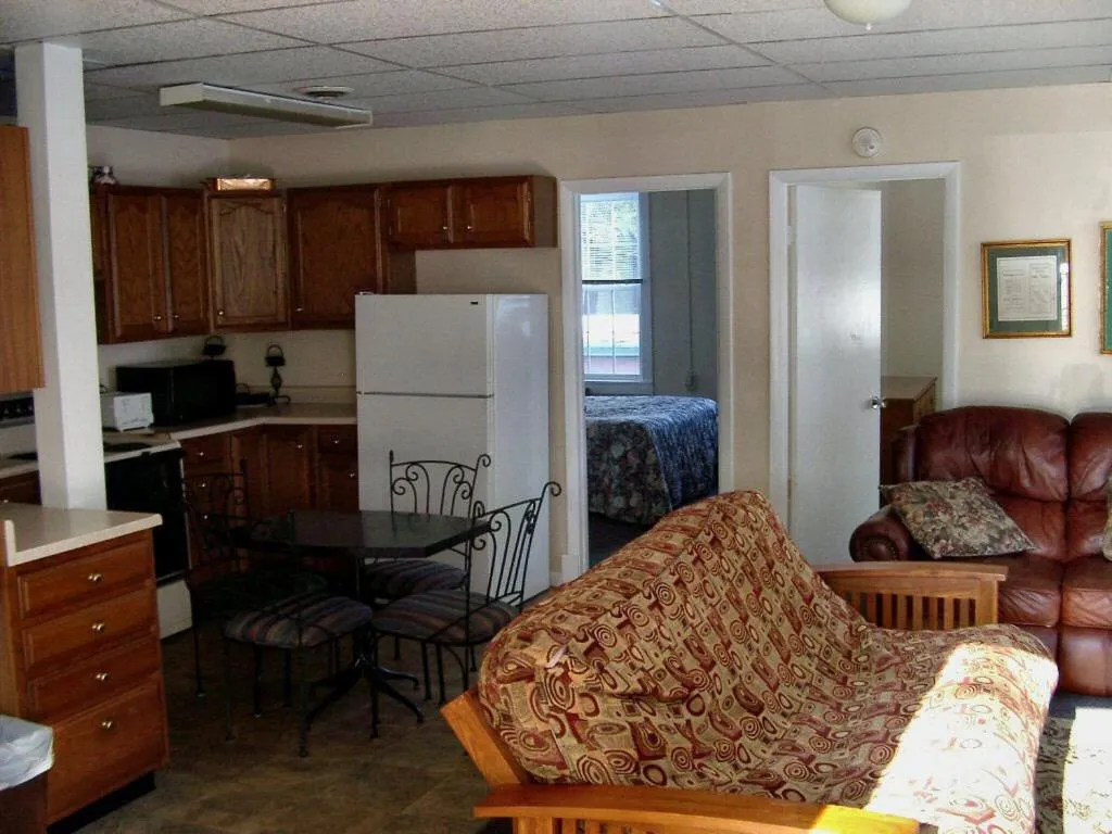 Kitchen or kitchenette in Windsor Motel