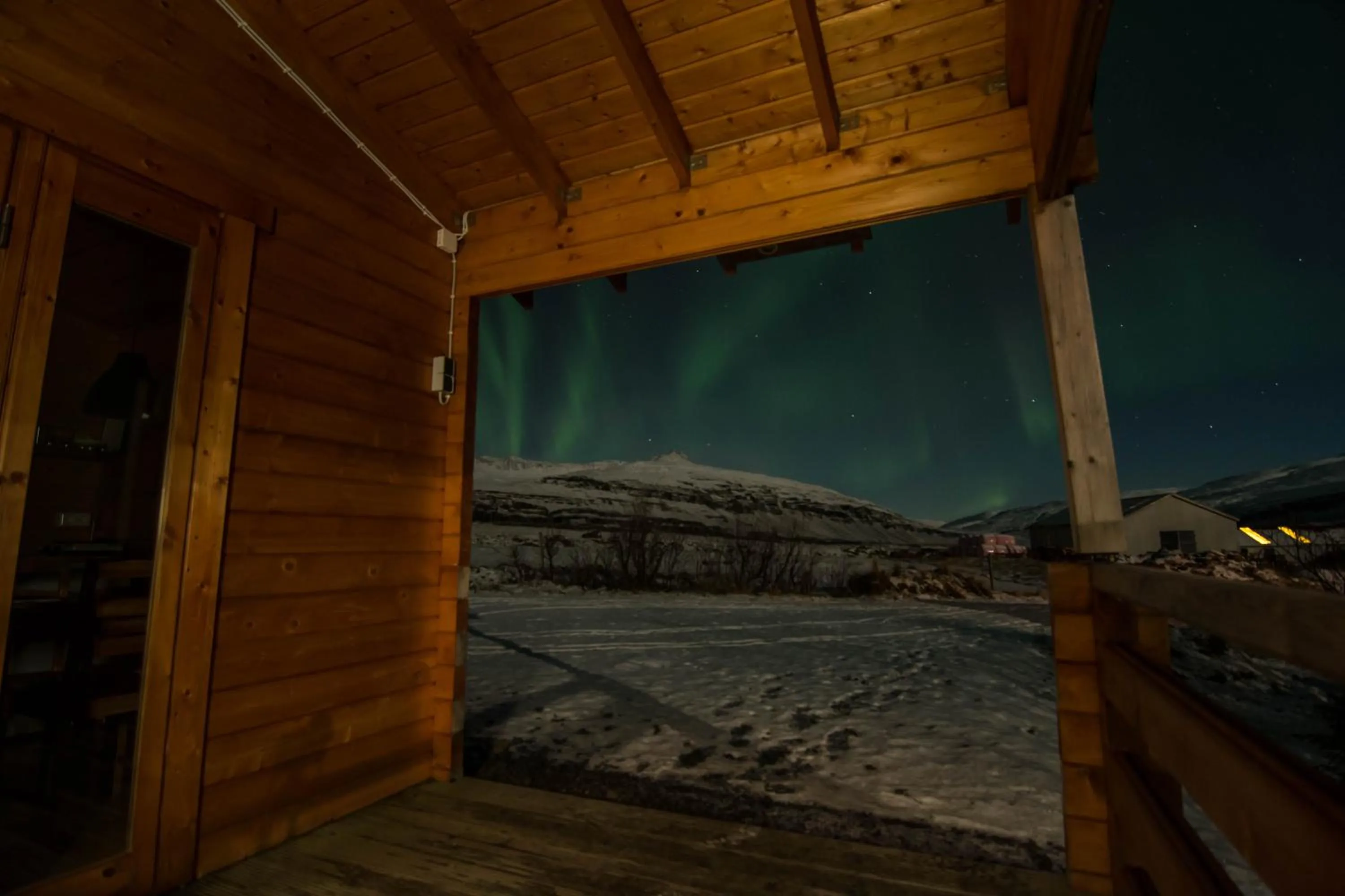 Balcony/Terrace in Bragdavellir Cottages
