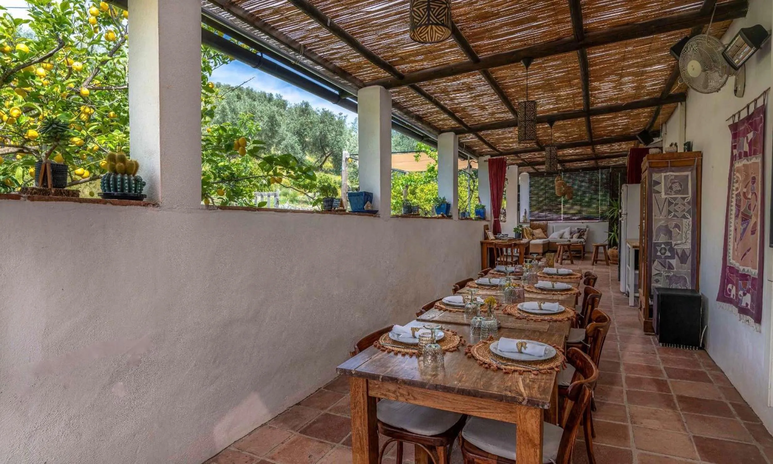 Dining area in Valle de Oro