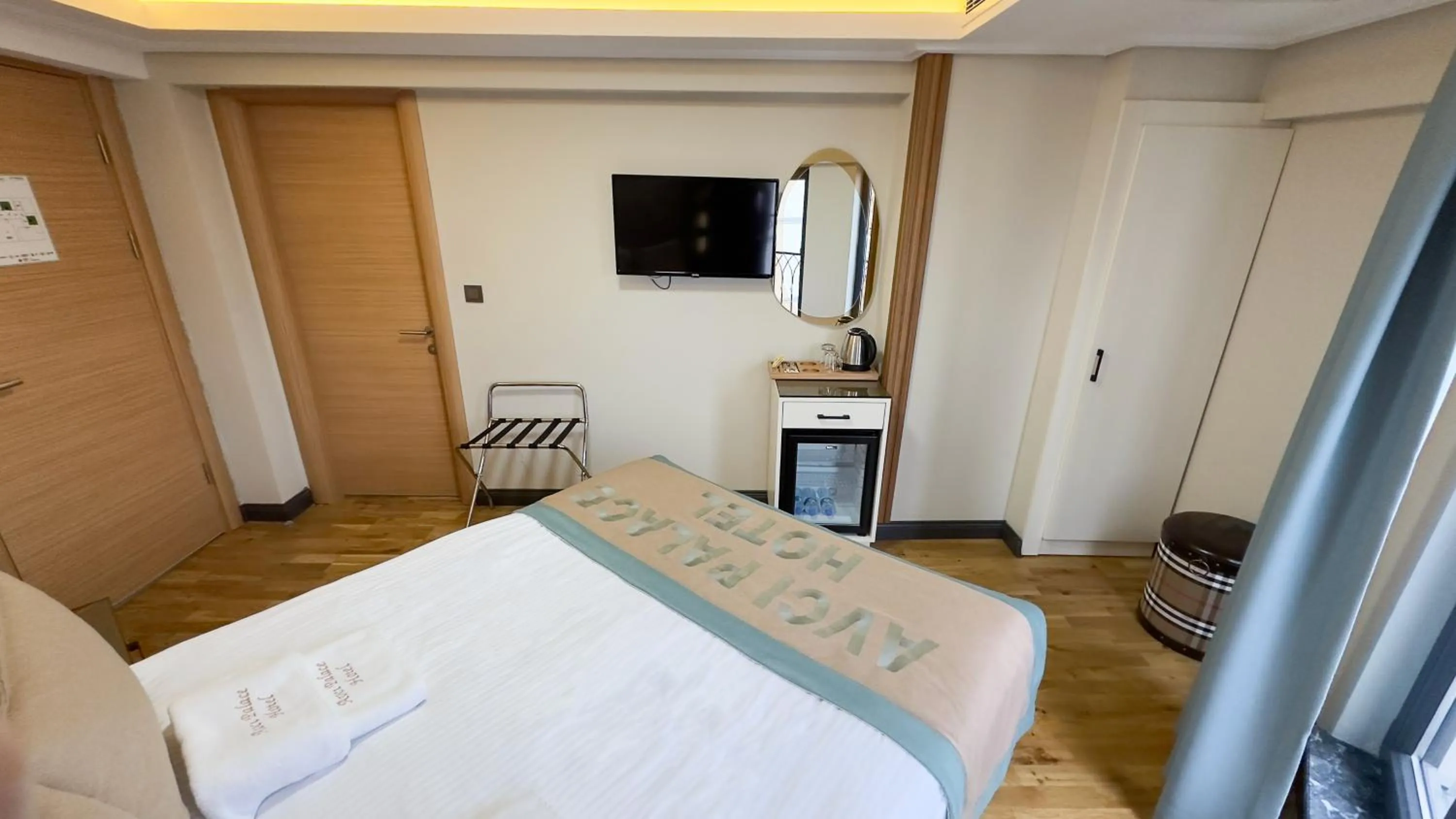 Bed in Avcı Palace Hotel