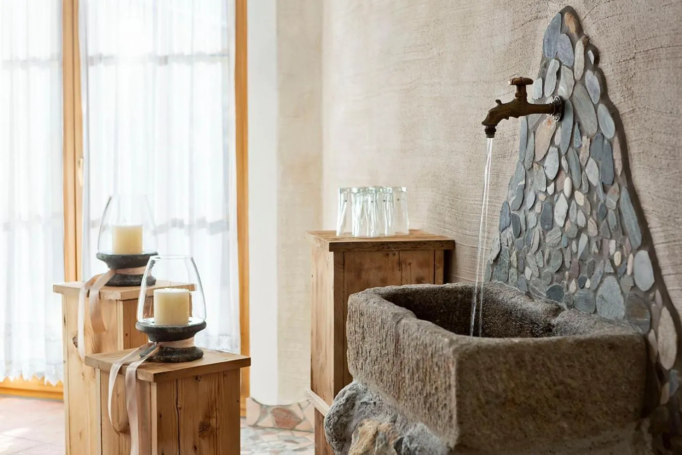 Sauna in Landhotel Untermüllnergut