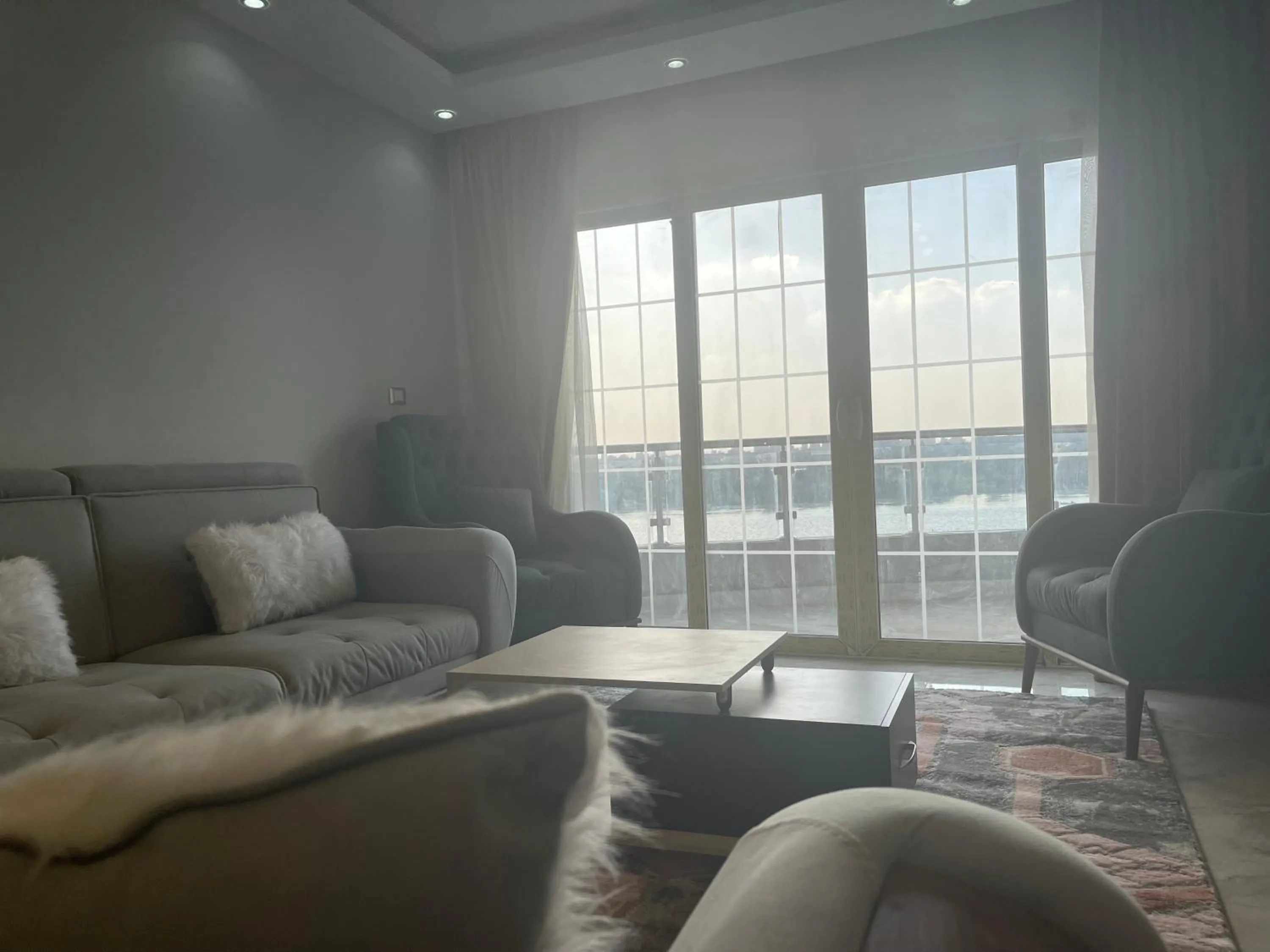 Nile view apartment in cairo