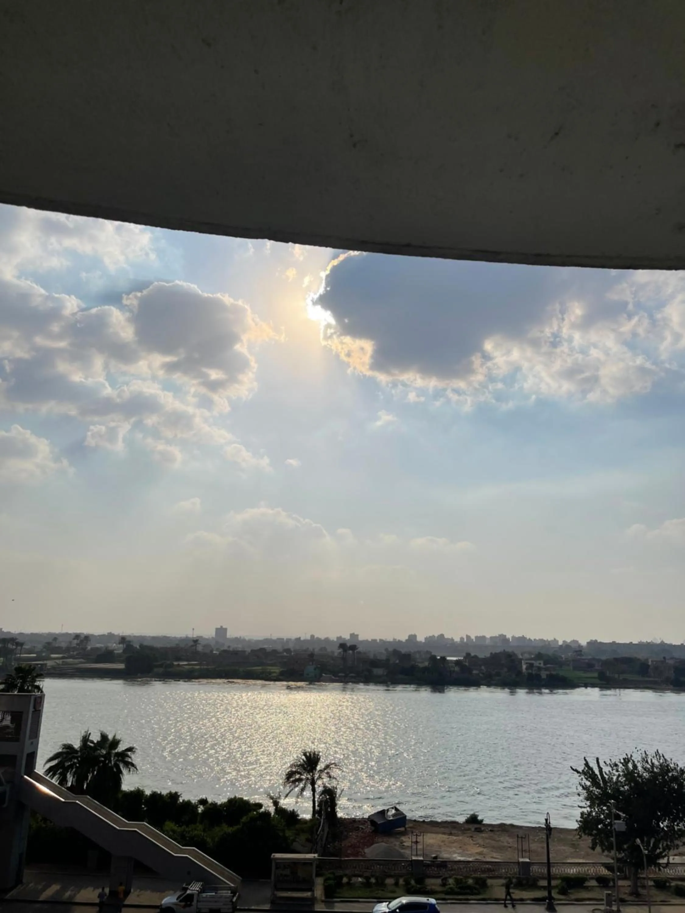 Nile view apartment in cairo