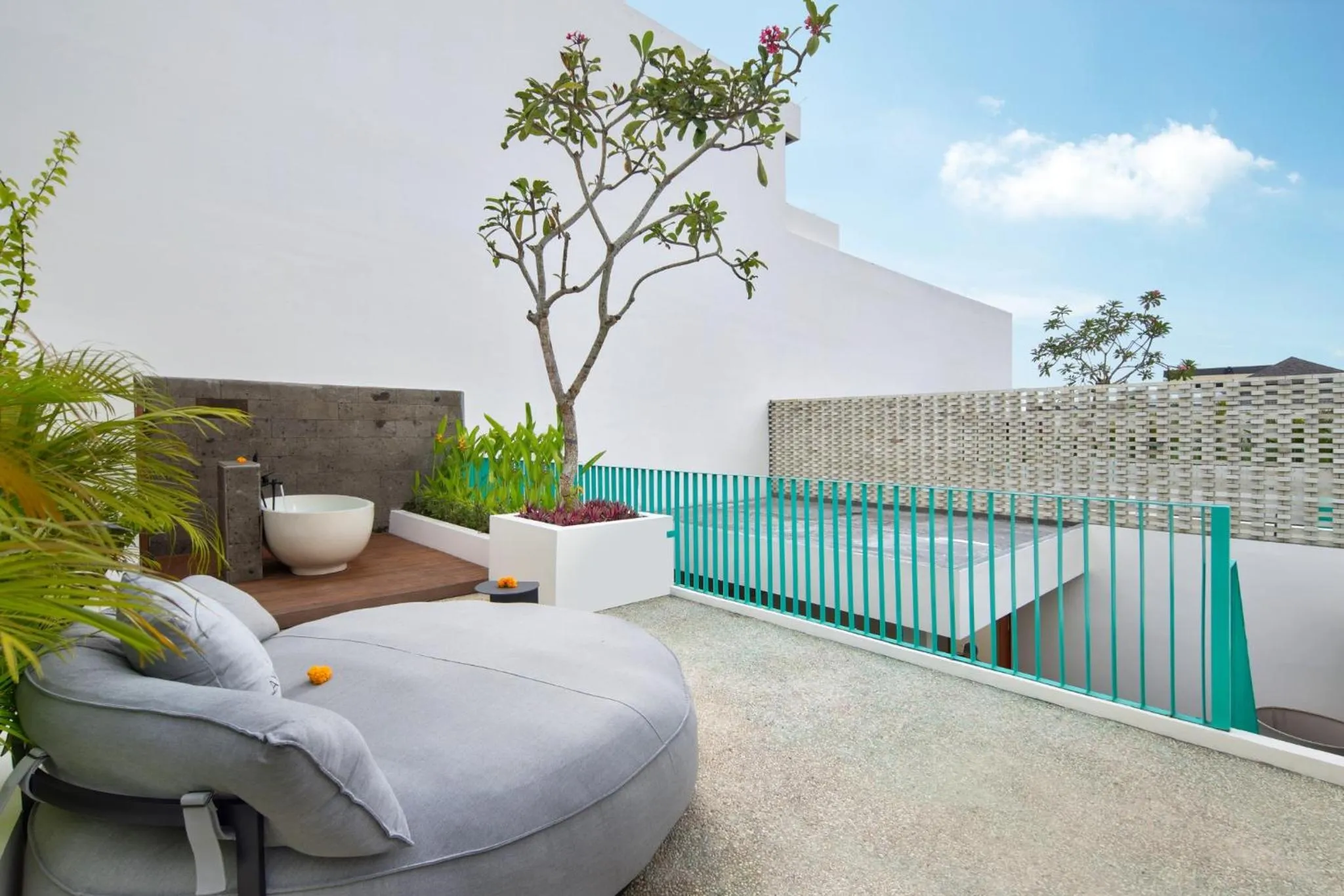 Bath in Ayona Villa Canggu by Ini Vie Hospitality