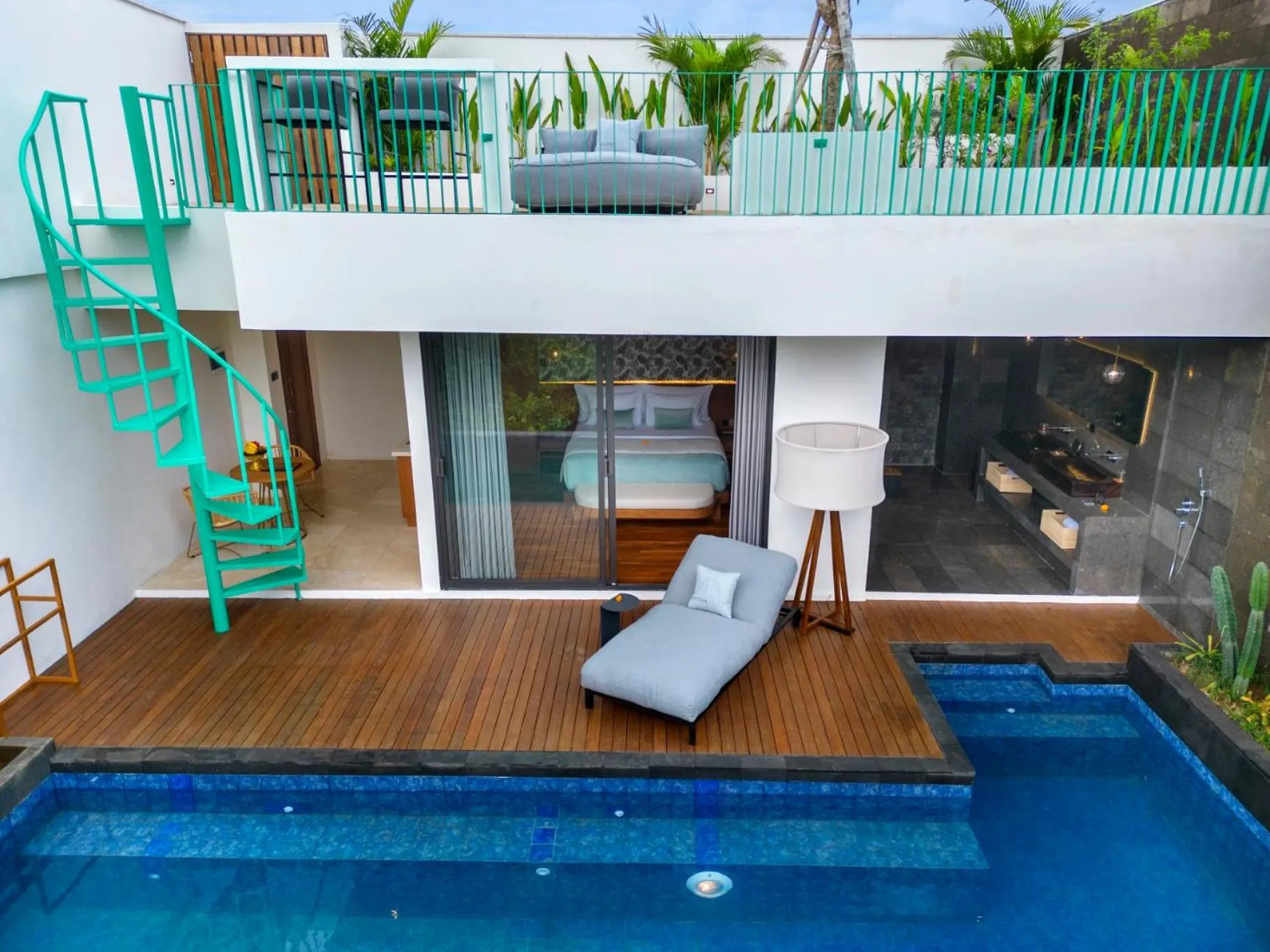 Property building in Ayona Villa Canggu by Ini Vie Hospitality