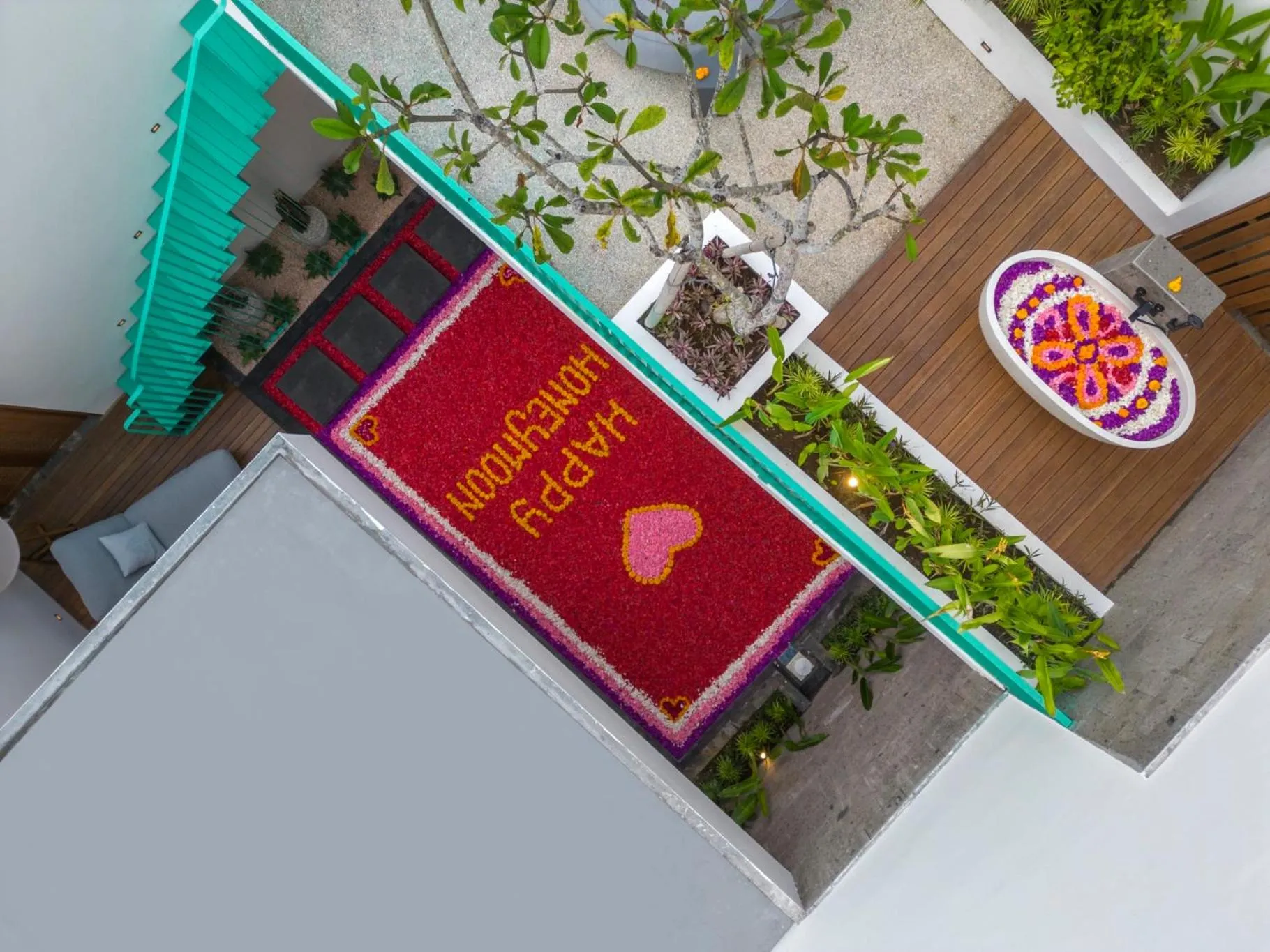 Decorative detail in Ayona Villa Canggu by Ini Vie Hospitality