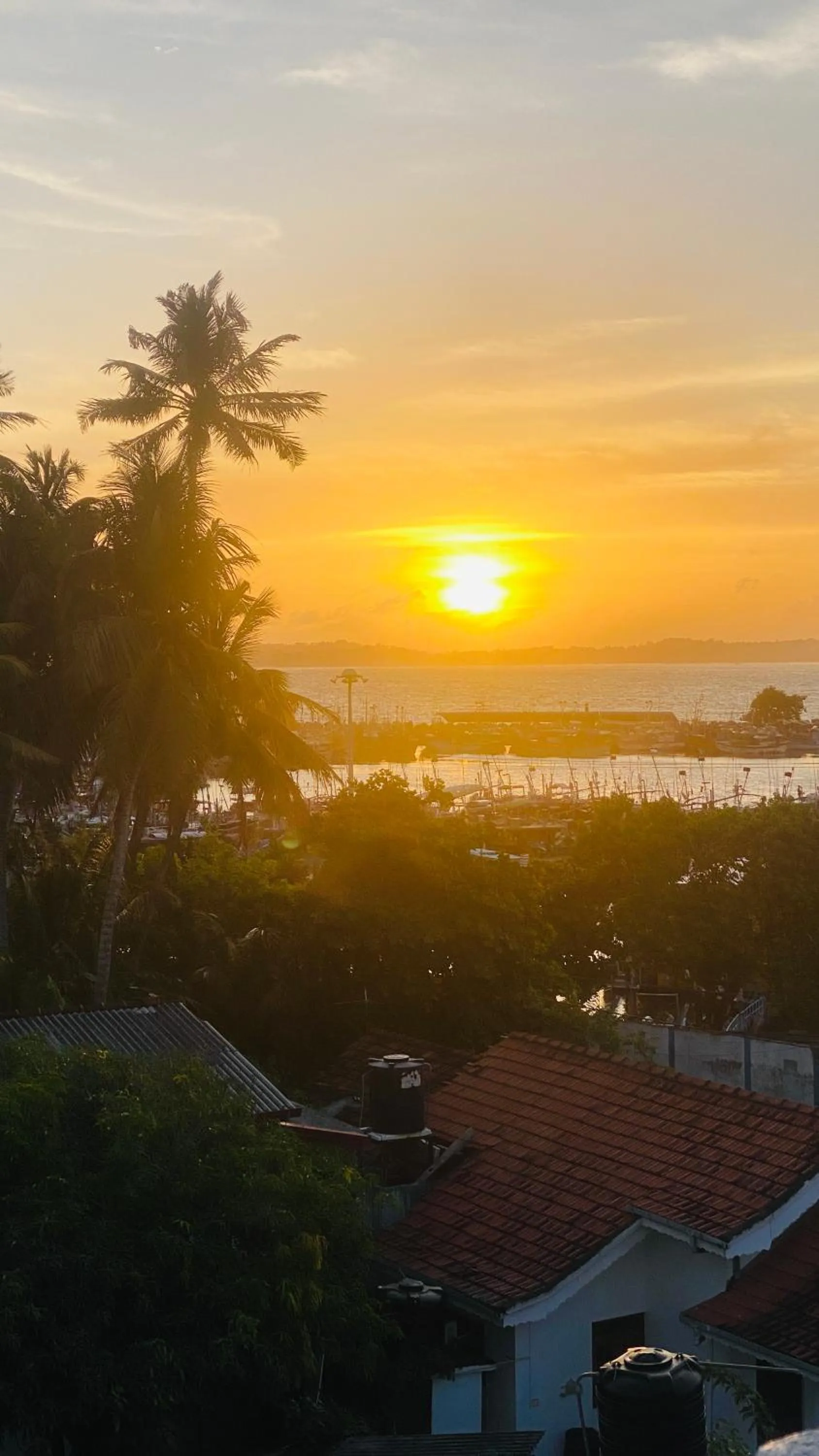 Sea view in Emerald Bay Resort Mirissa