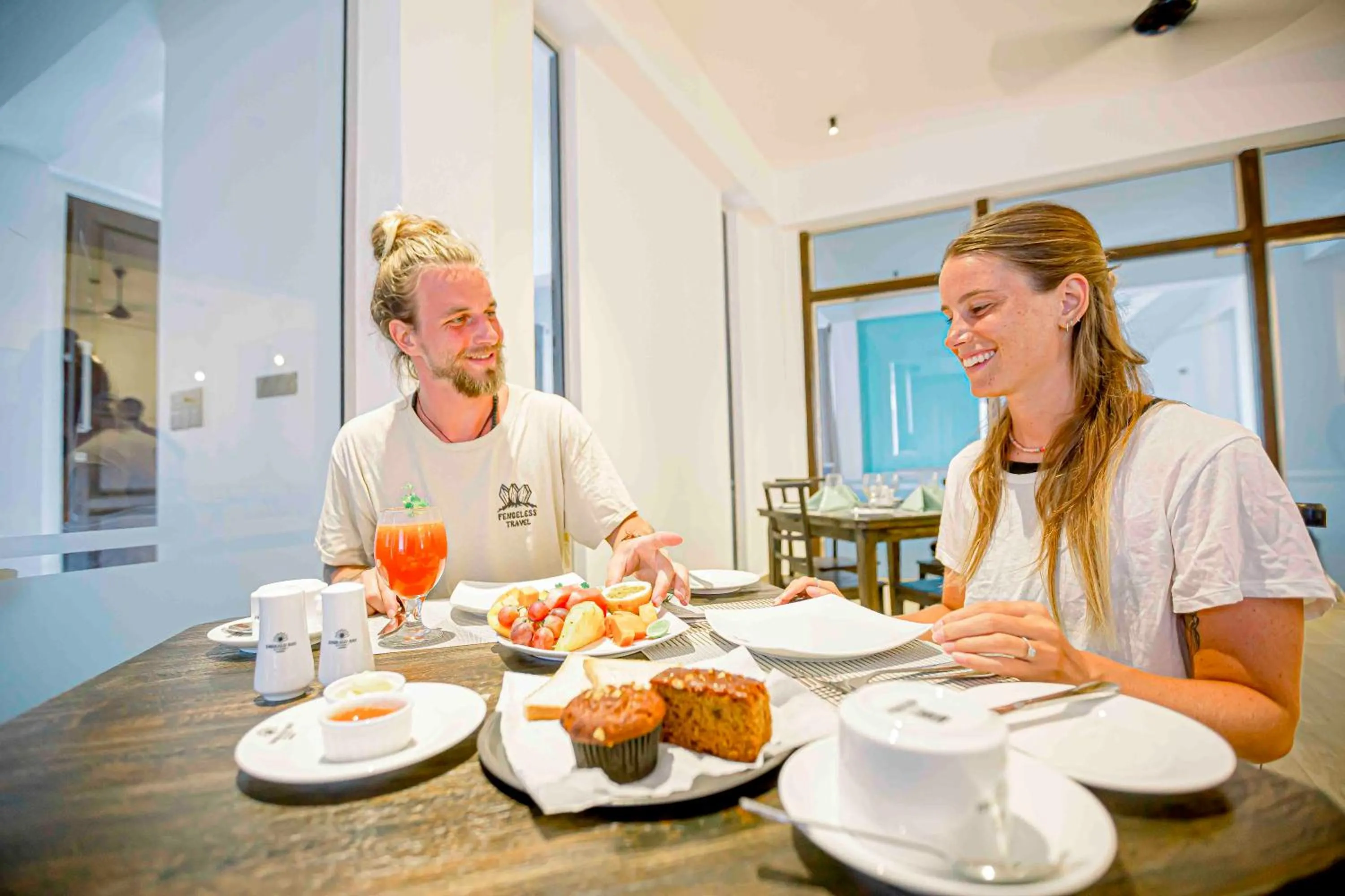 Food and drinks in Emerald Bay Resort Mirissa