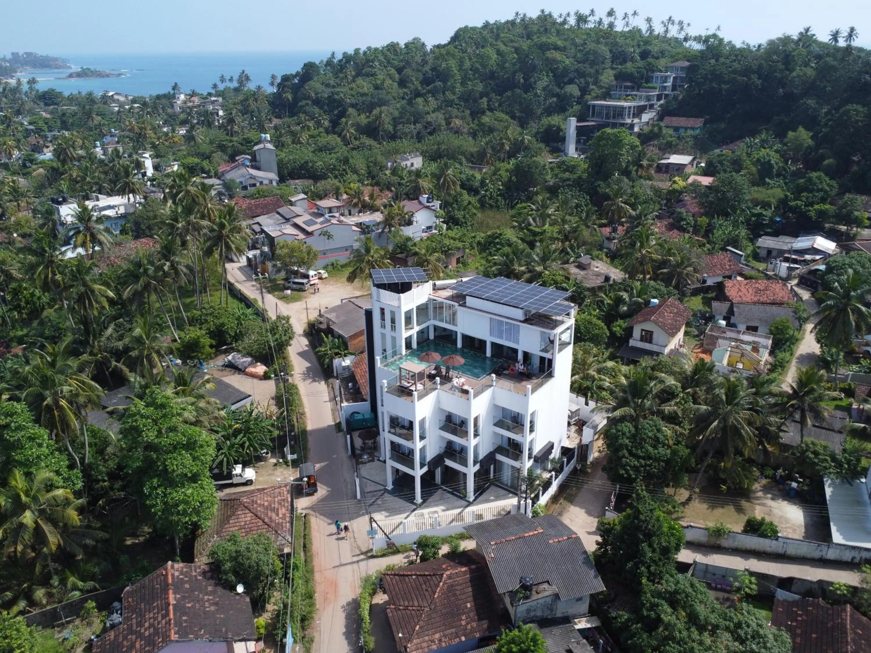 Property building in Emerald Bay Resort Mirissa