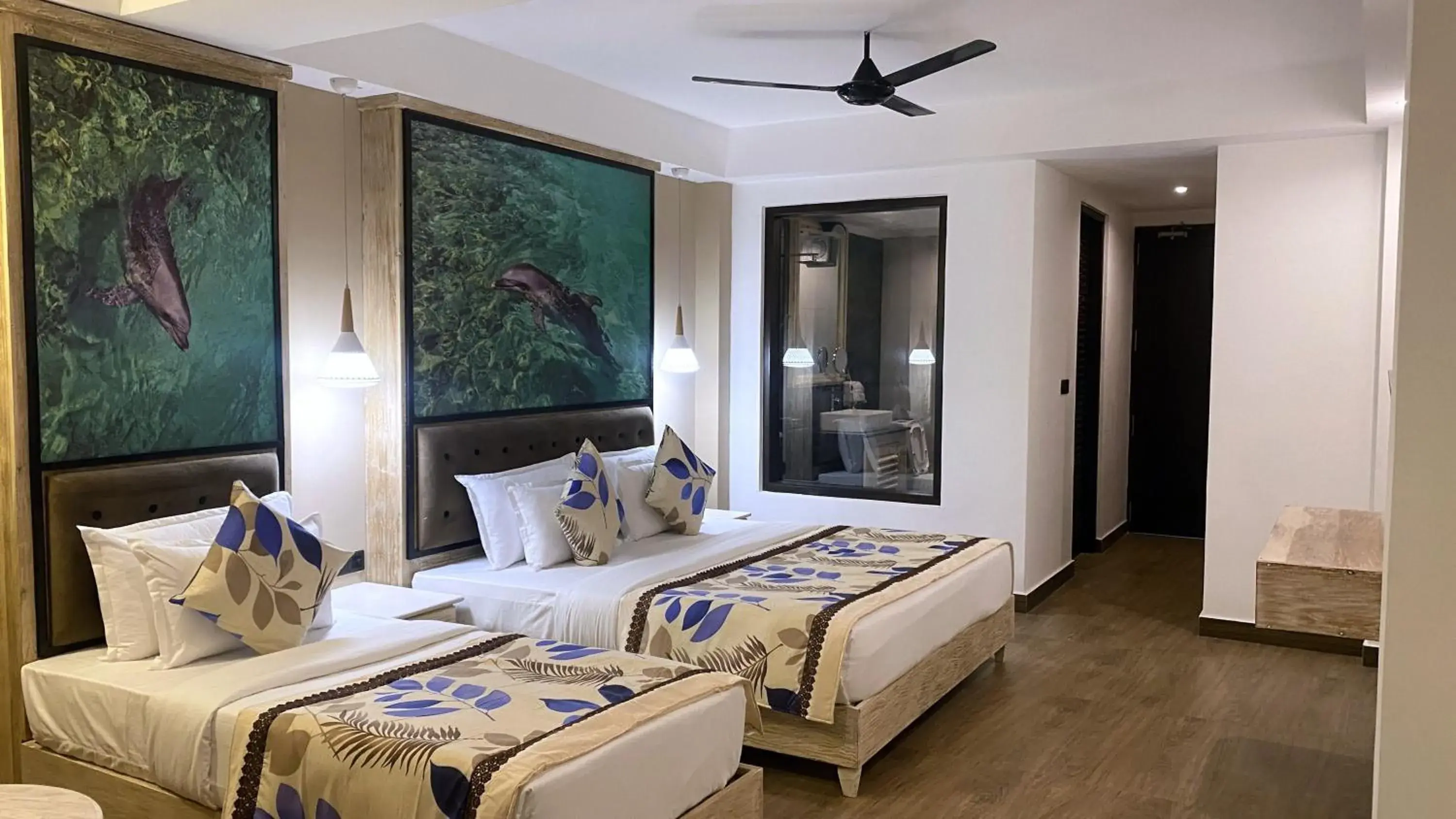 Deluxe Triple Room in Emerald Bay Resort Mirissa Deluxe Triple Room in Emerald Bay Resort Mirissa