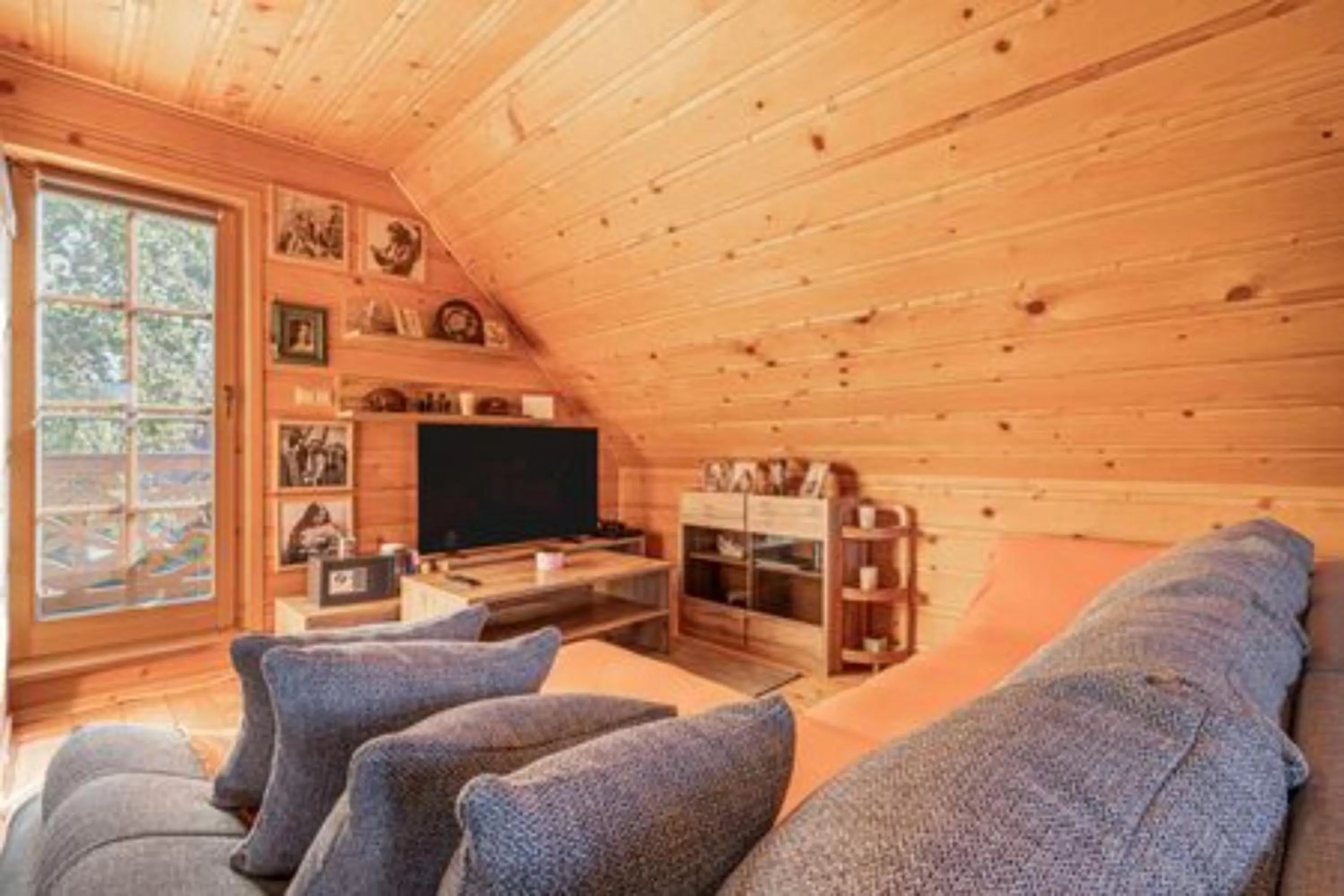 Log Cabin Chalets with Private Sauna