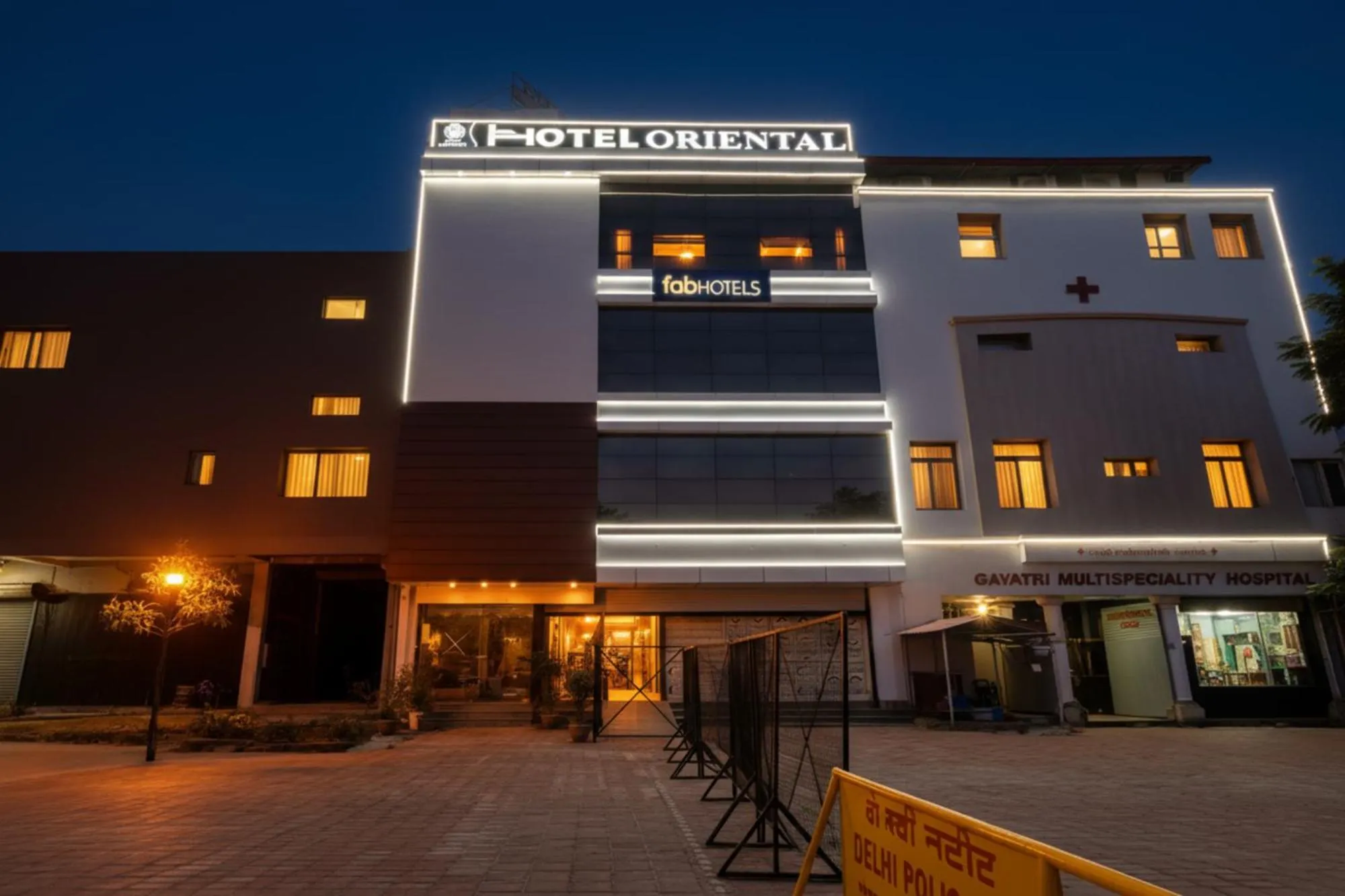 Property building in FabHotel Oriental