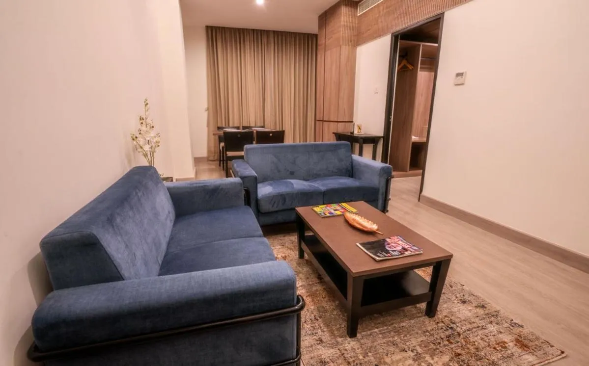 Living room in Hotel Star City