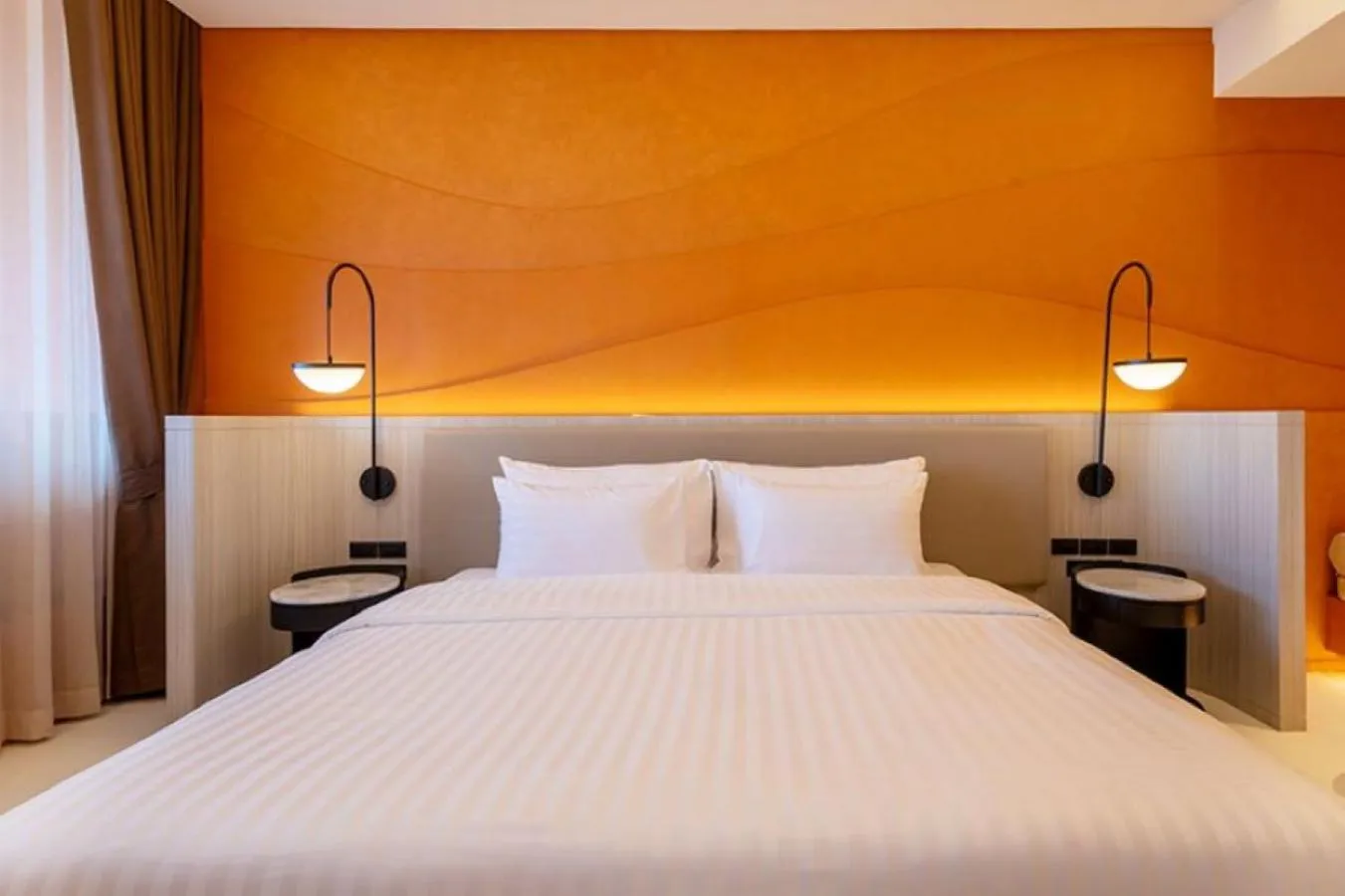 Bed in Hotel Adam Krabi