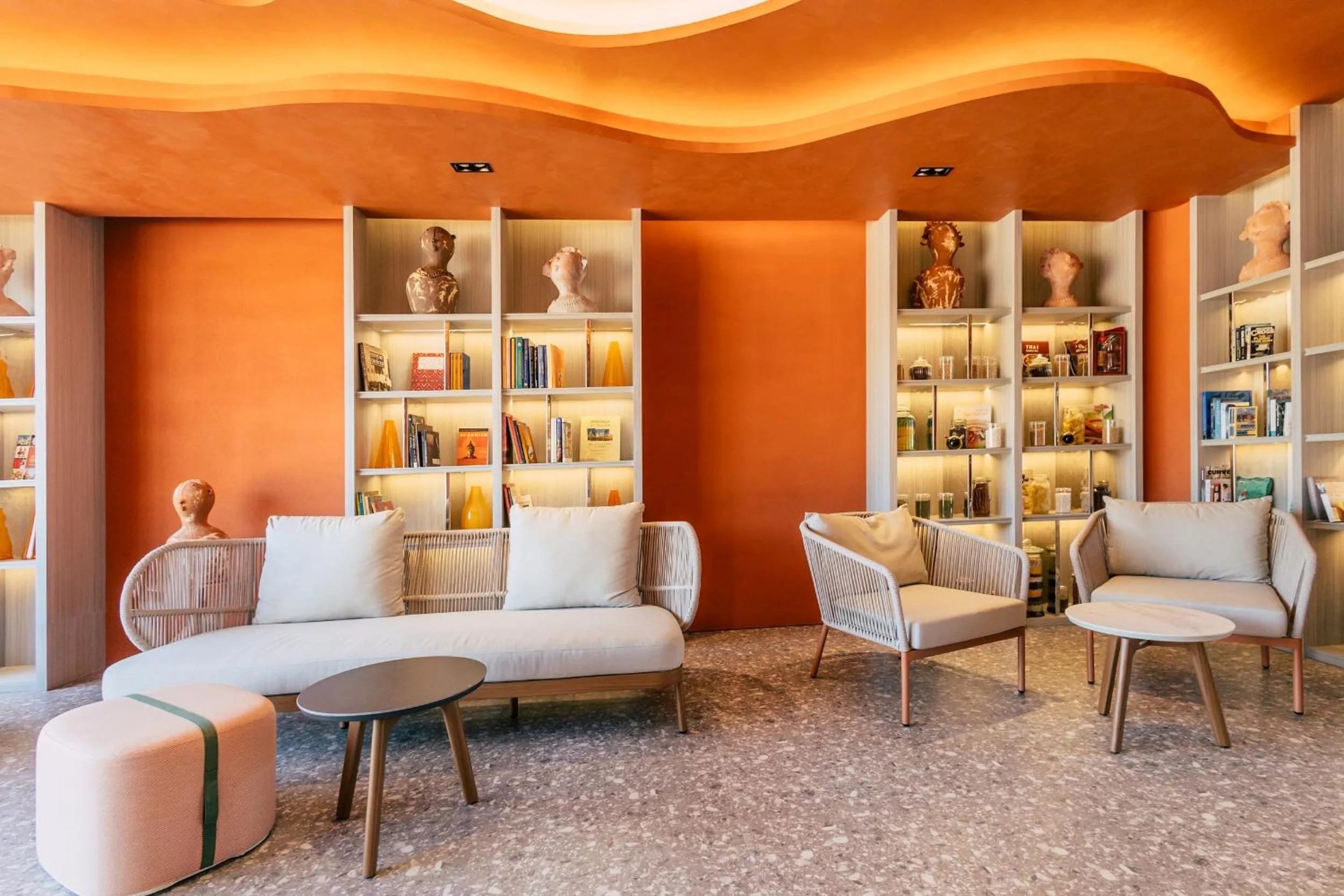 Library in Hotel Adam Krabi