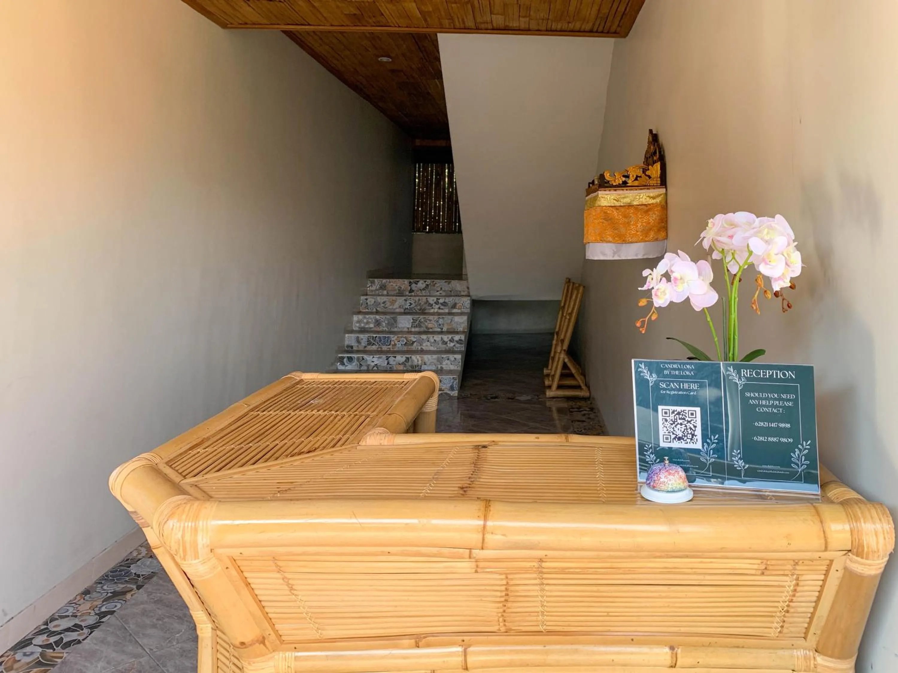 Lobby or reception in Candra Loka Studio & Apartment by The Loka