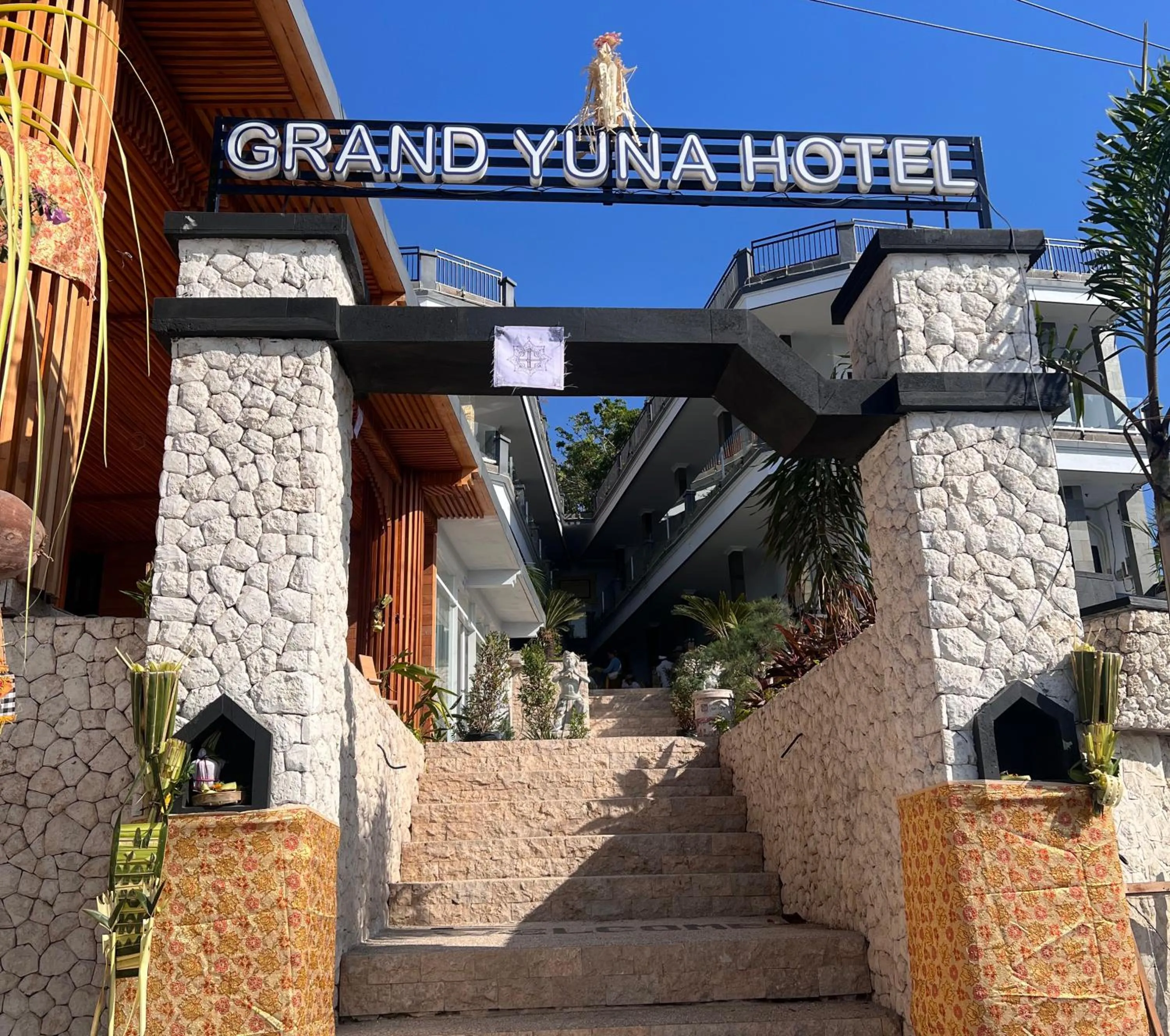 Property building in Grand Yuna Hotel Nusa Penida