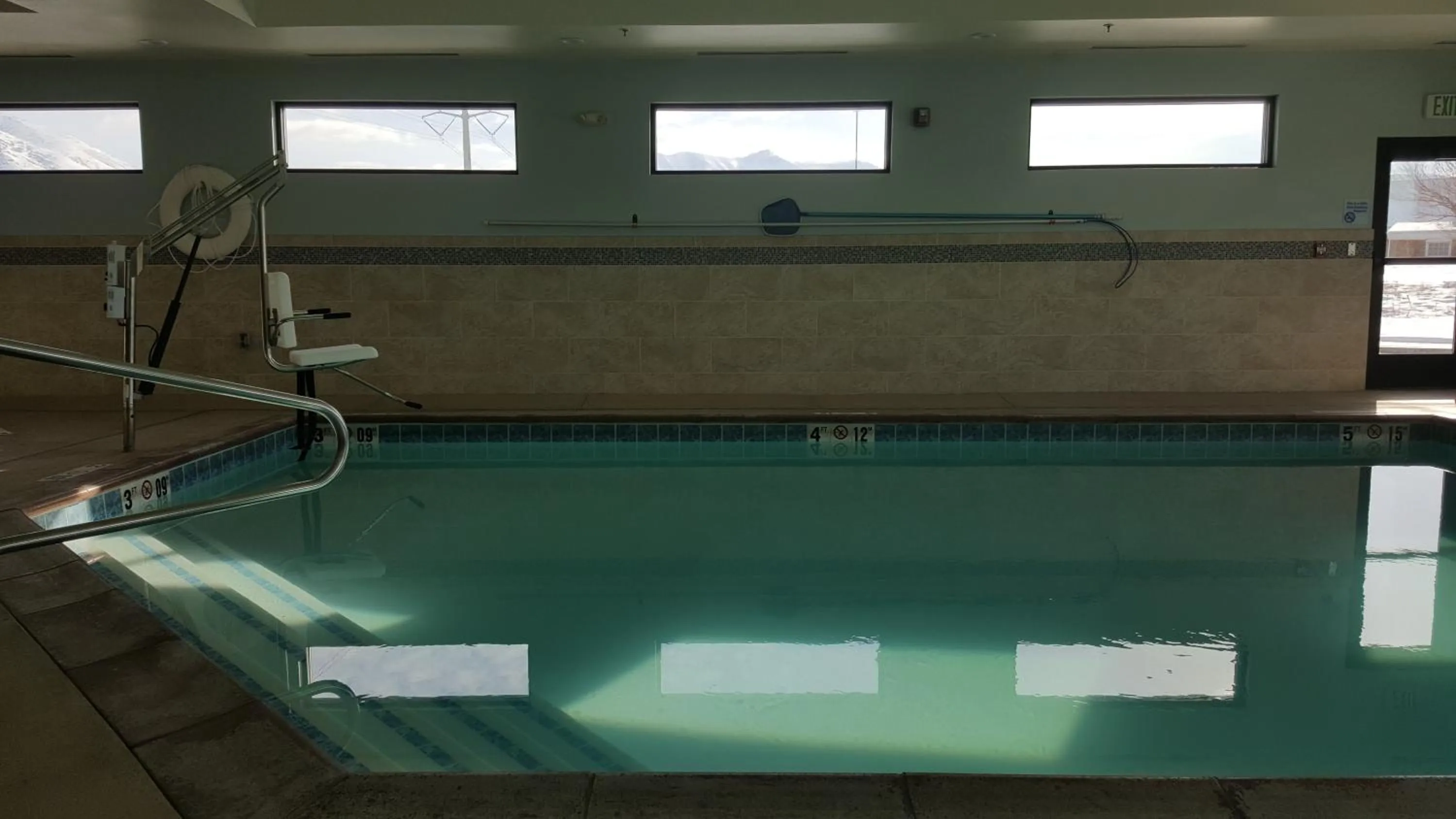 Swimming pool in Holiday Inn Express & Suites Springville-South Provo Area by IHG