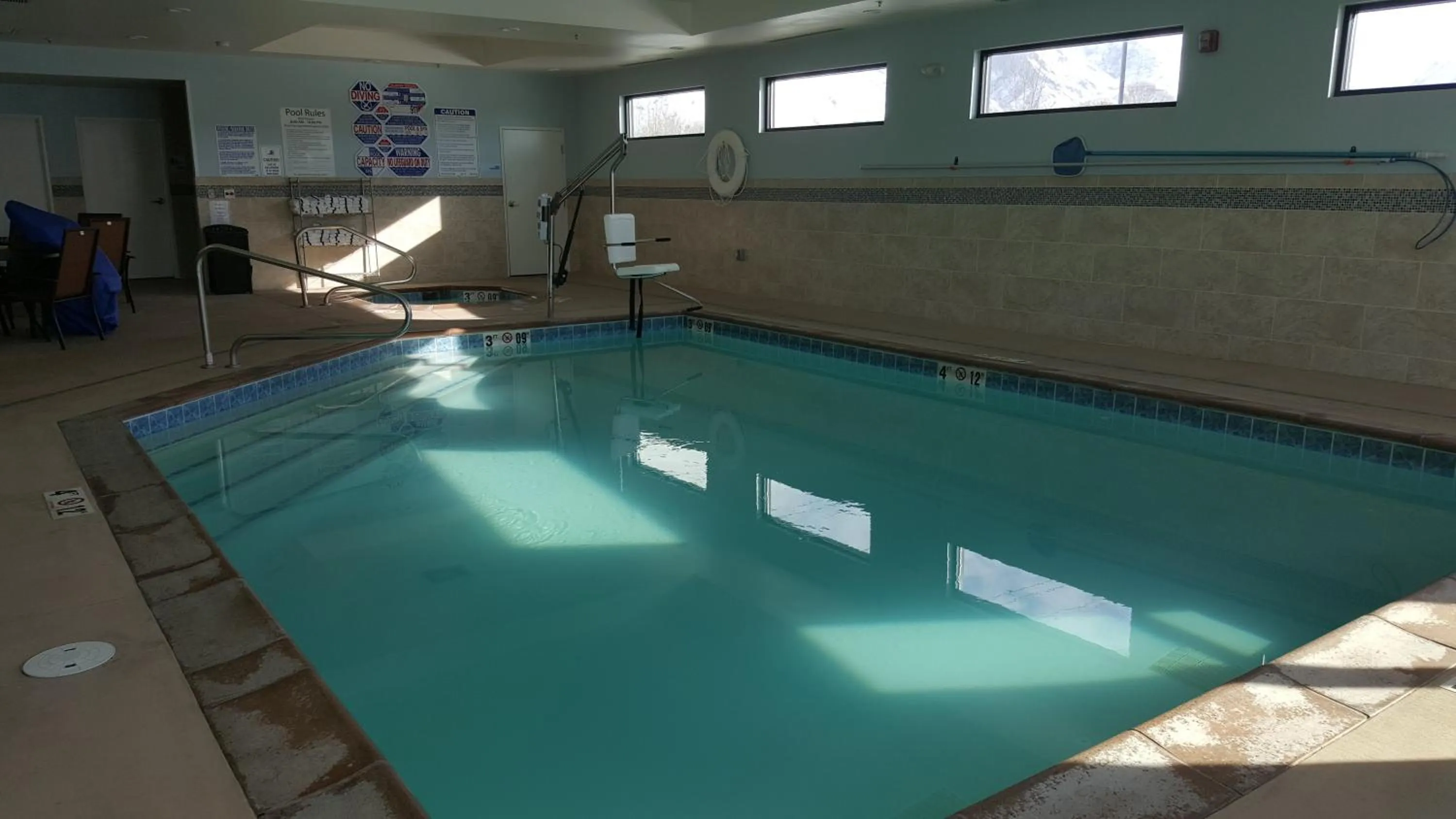 Swimming pool in Holiday Inn Express & Suites Springville-South Provo Area by IHG