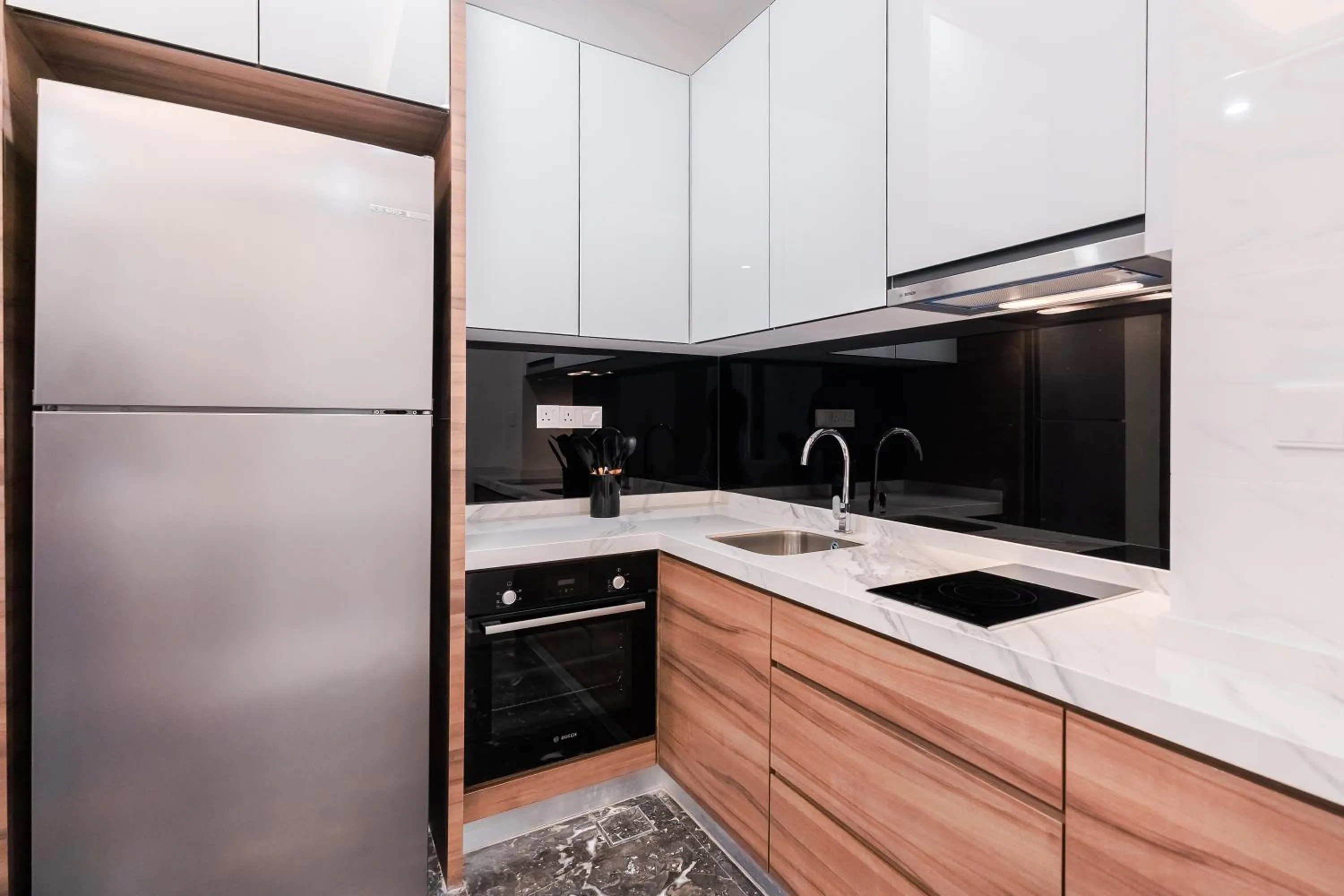 Kitchen or kitchenette in Royce KLCC Kuala Lumpur City Centre by Dormeo Destinations