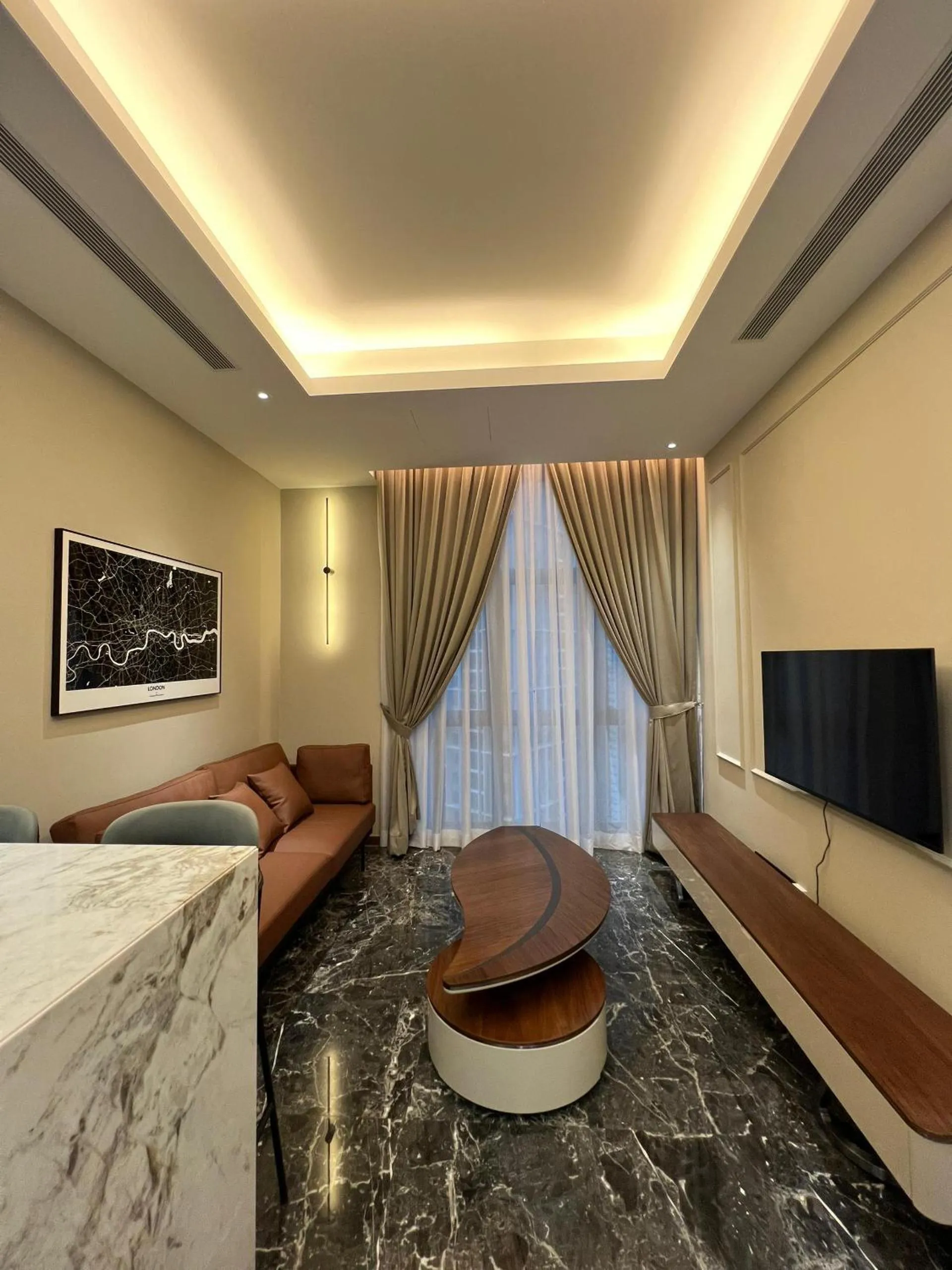 Living room in Royce KLCC Kuala Lumpur City Centre by Dormeo Destinations