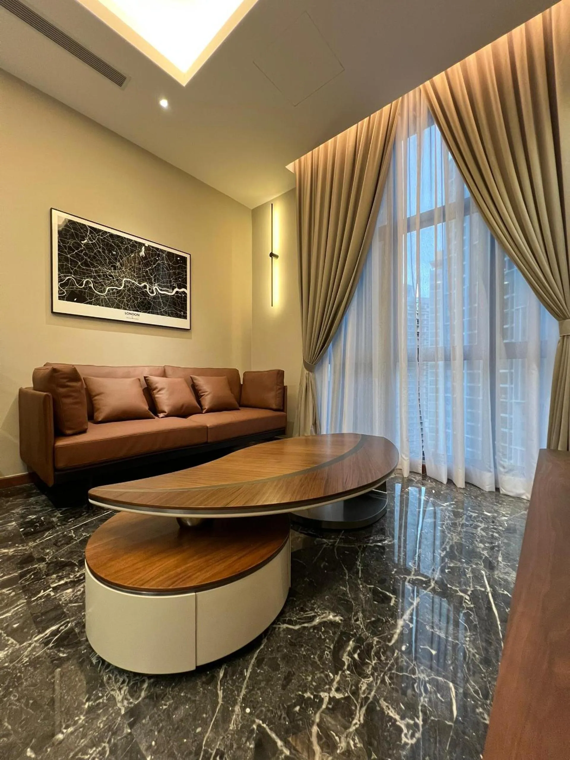 Living room in Royce KLCC Kuala Lumpur City Centre by Dormeo Destinations