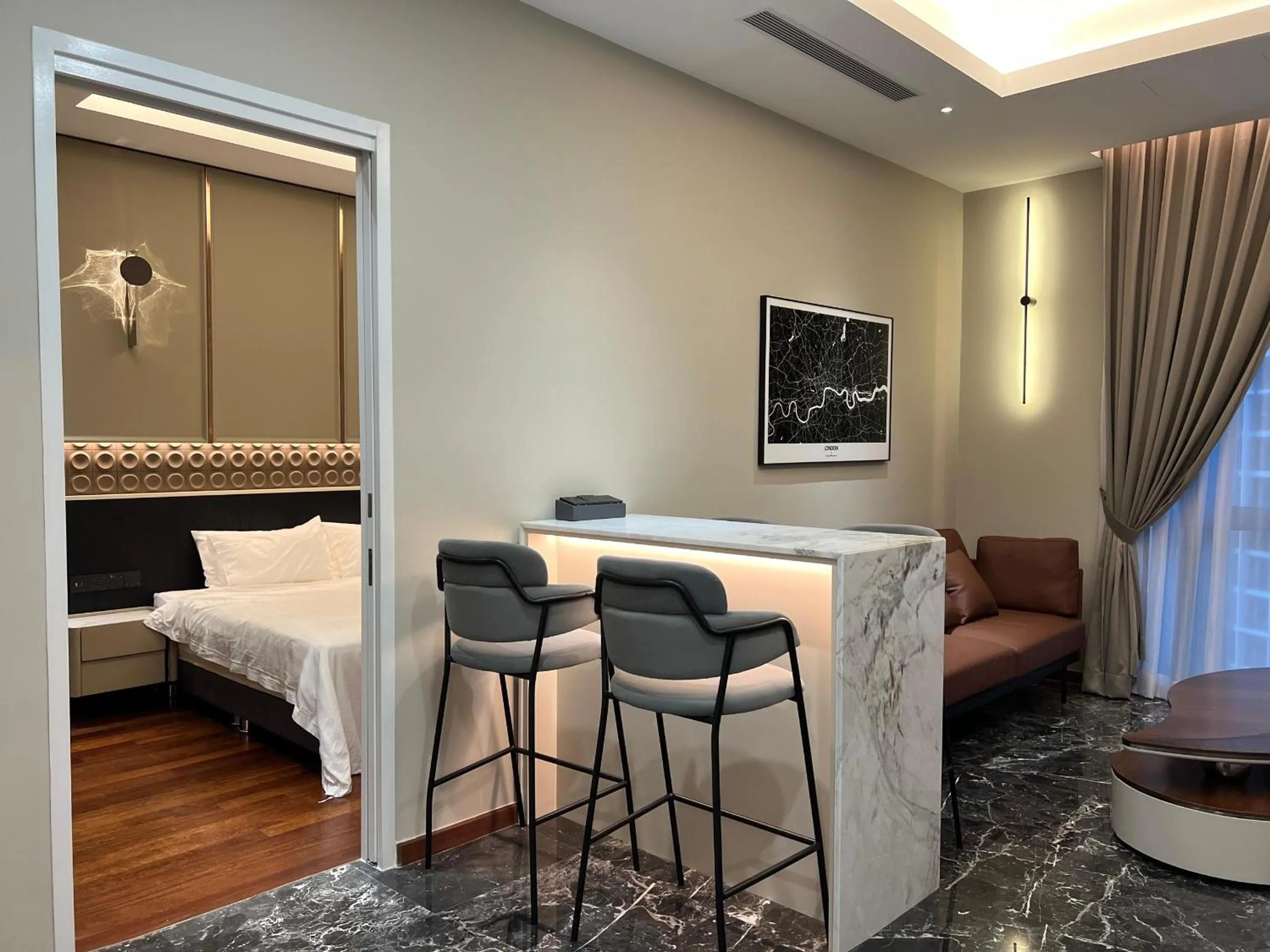 Living room in Royce KLCC Kuala Lumpur City Centre by Dormeo Destinations