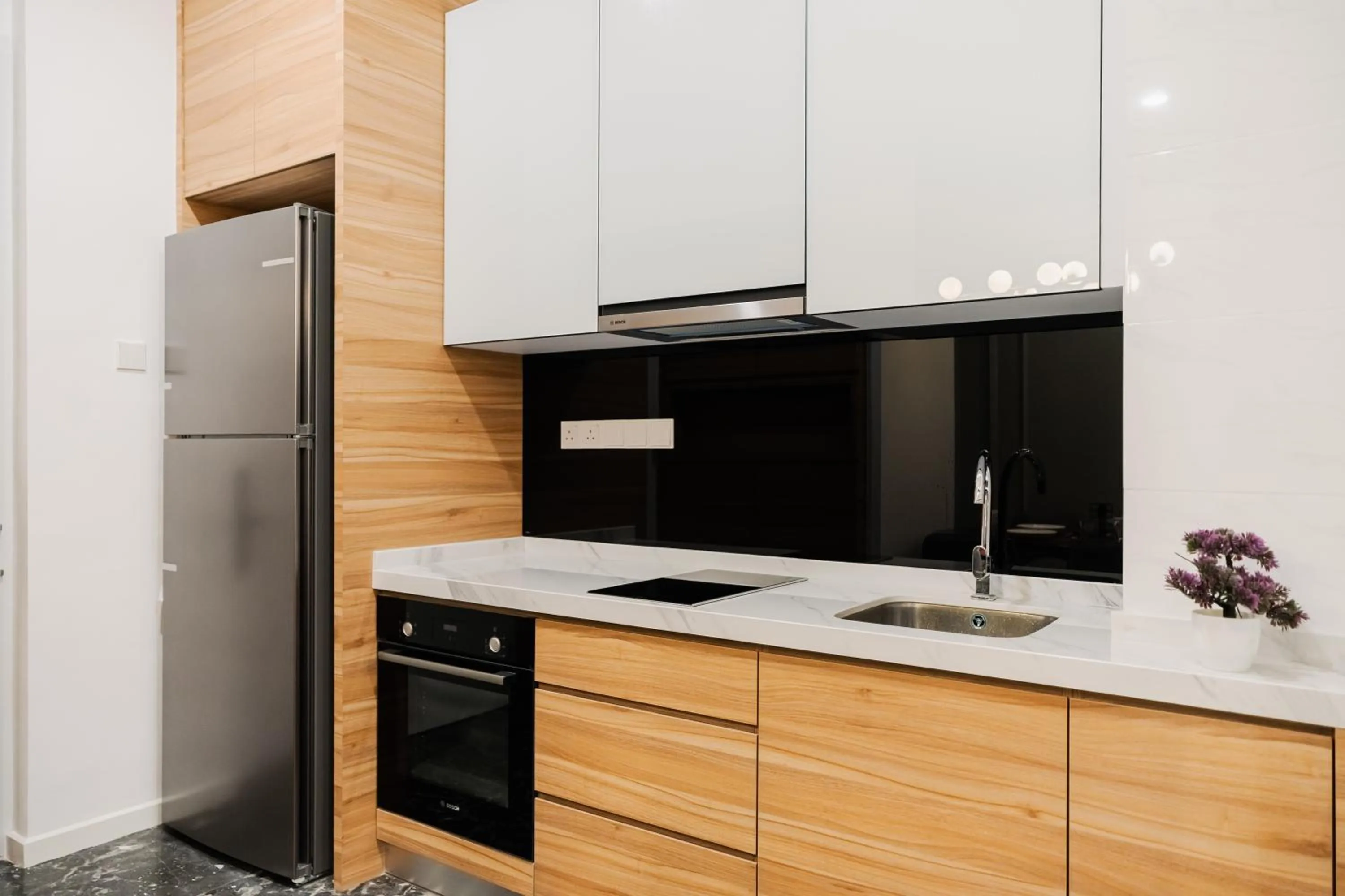 Kitchen or kitchenette in Royce KLCC Kuala Lumpur City Centre by Dormeo Destinations