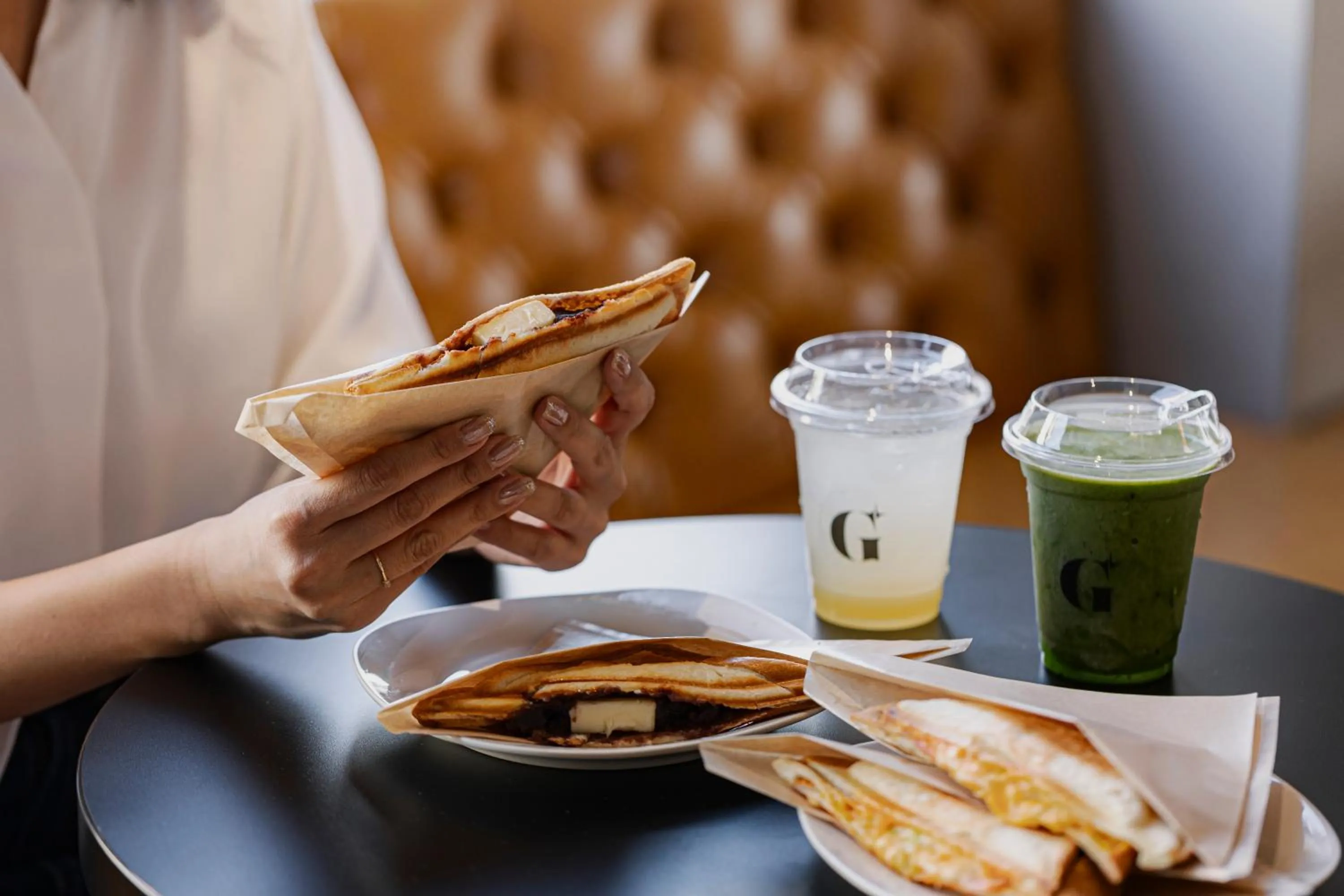 Restaurant/places to eat in GEMS YUFUIN Hotel and Spa Cafe Bar