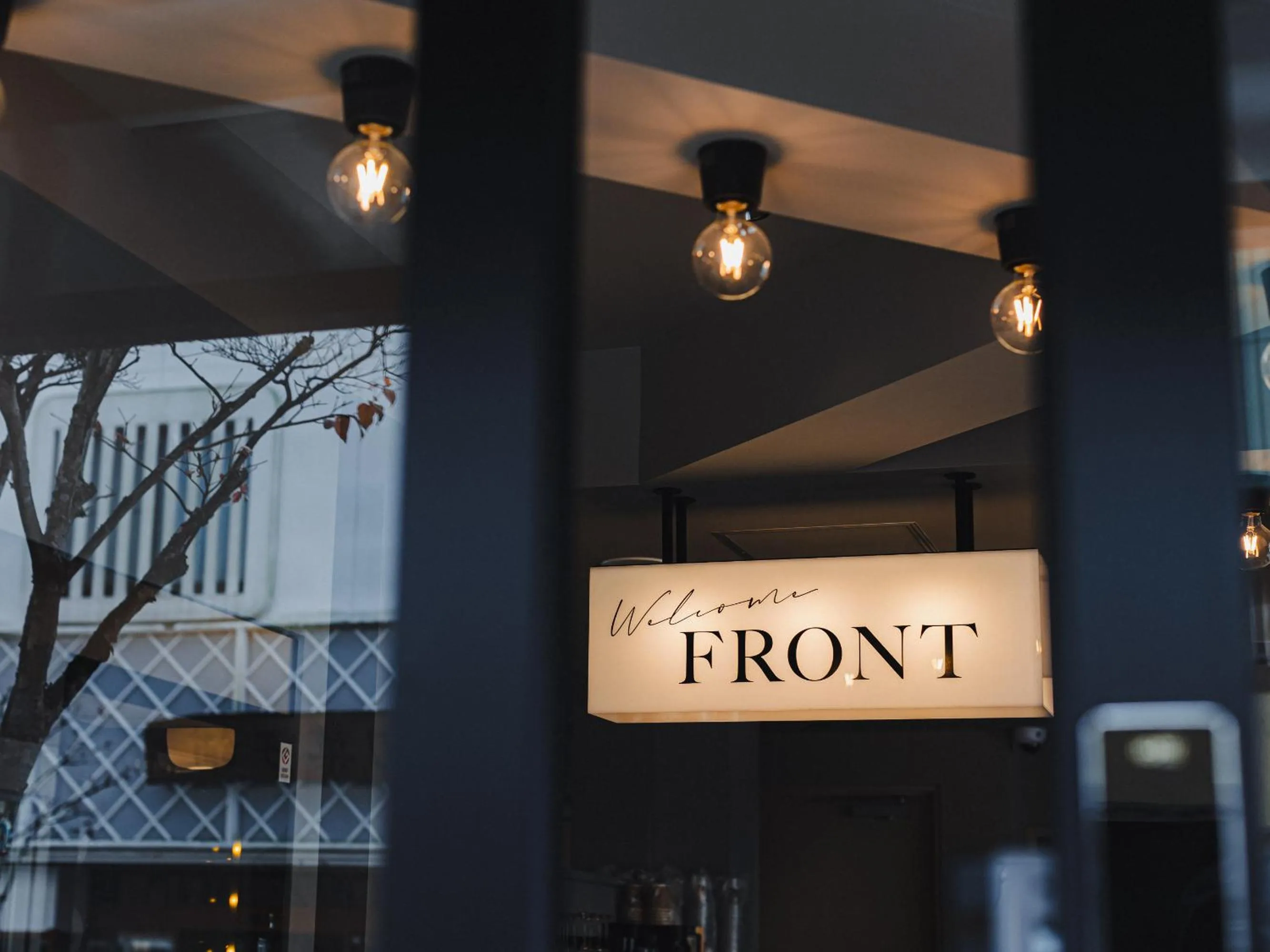 Property building in GEMS YUFUIN Hotel and Spa Cafe Bar