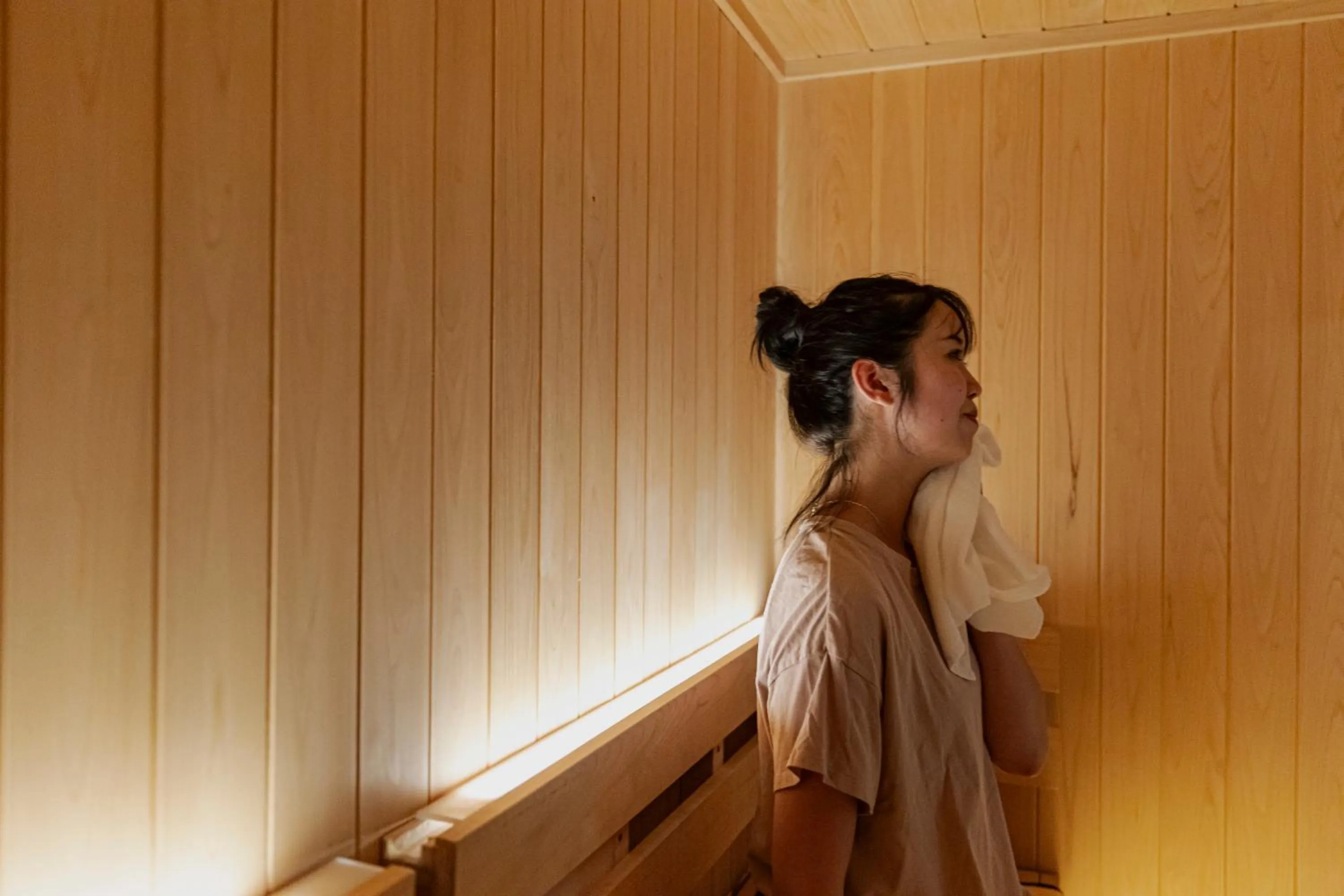 Hot Spring Bath in GEMS YUFUIN Hotel and Spa Cafe Bar