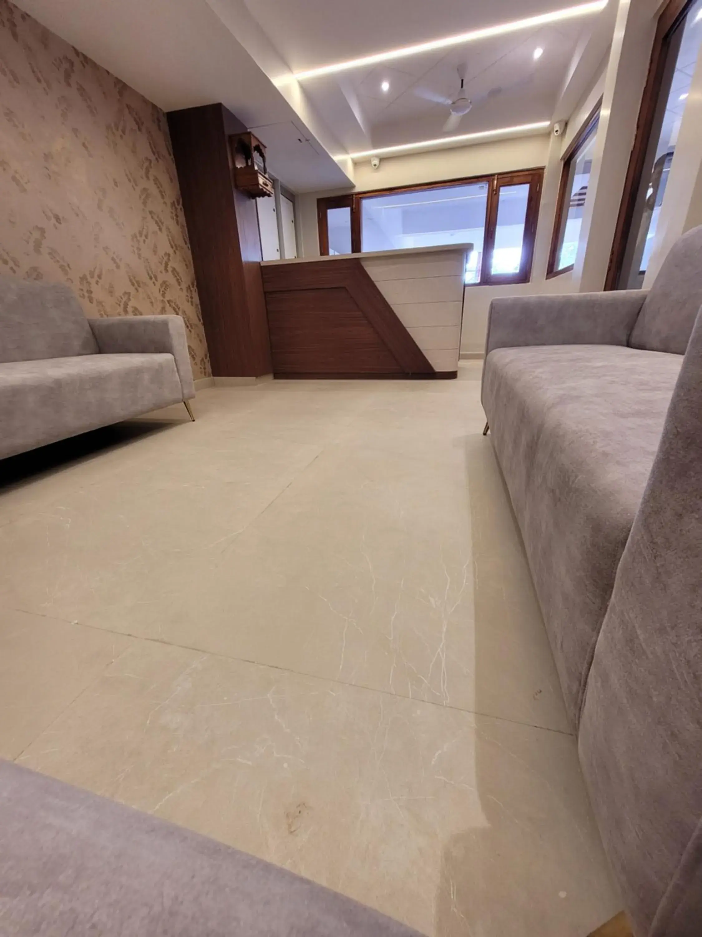 Lobby or reception in Hotel Ananda Kashi Lobby or reception in Hotel Ananda Kashi