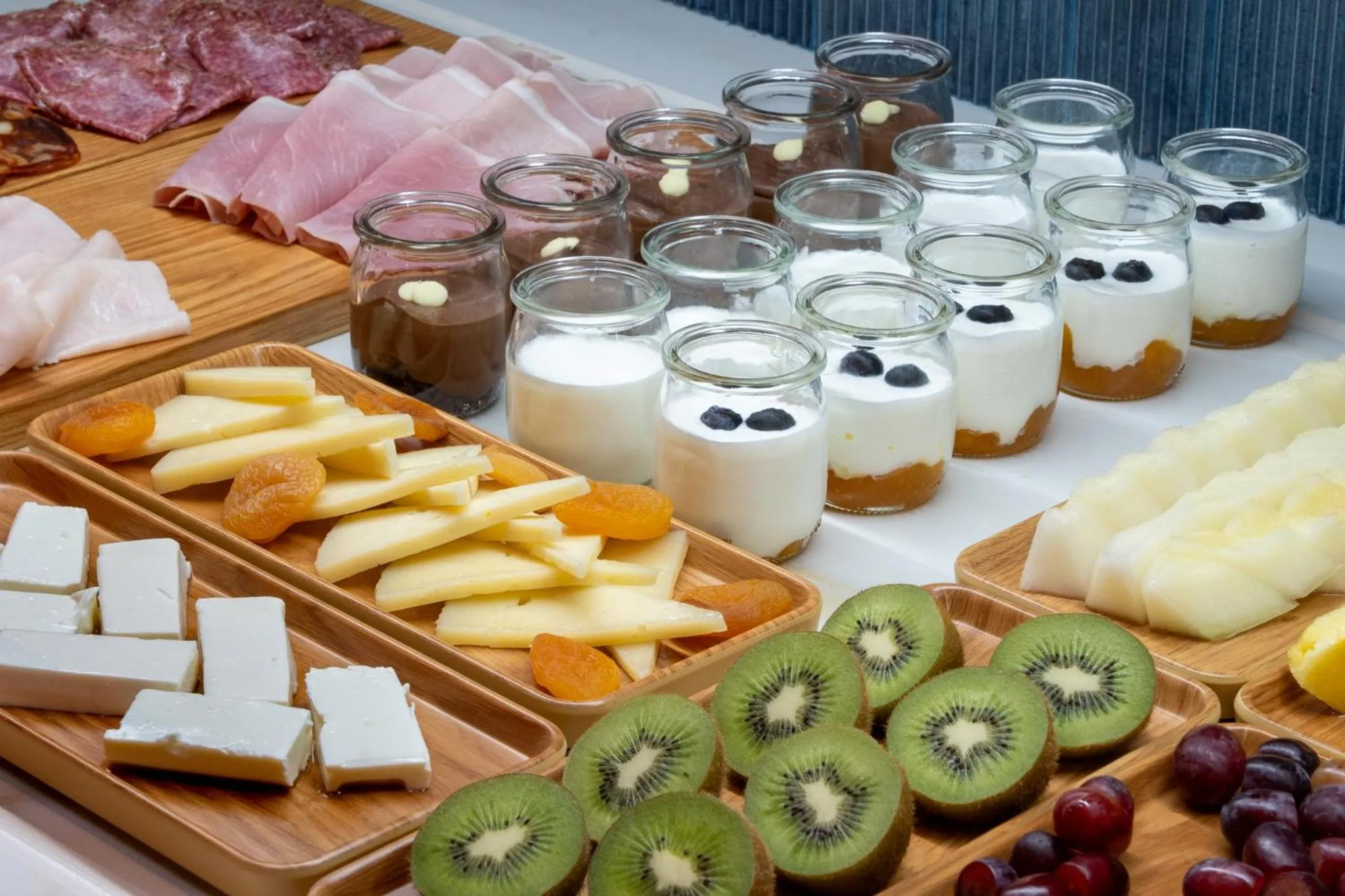 Buffet breakfast in Ocean Drive Sevilla